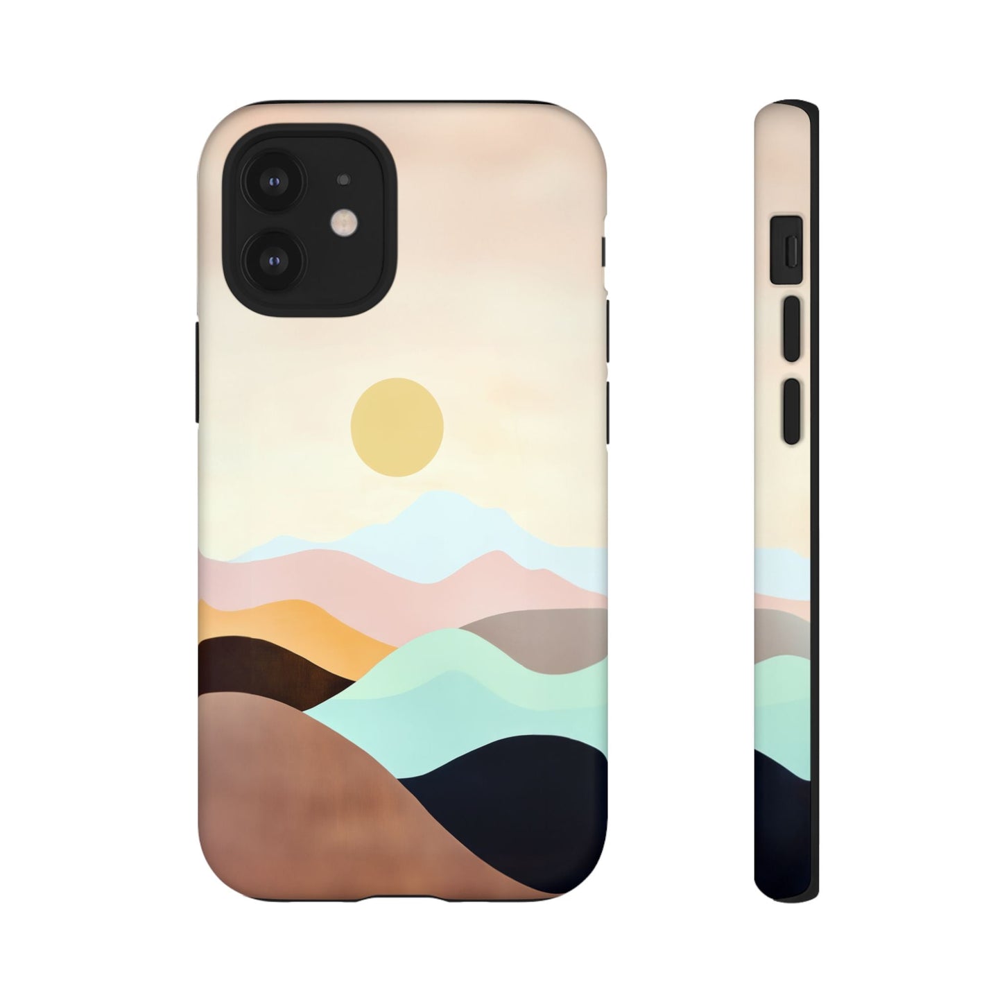iphone case Geometric Valley Sunset iPhone 12 Mini