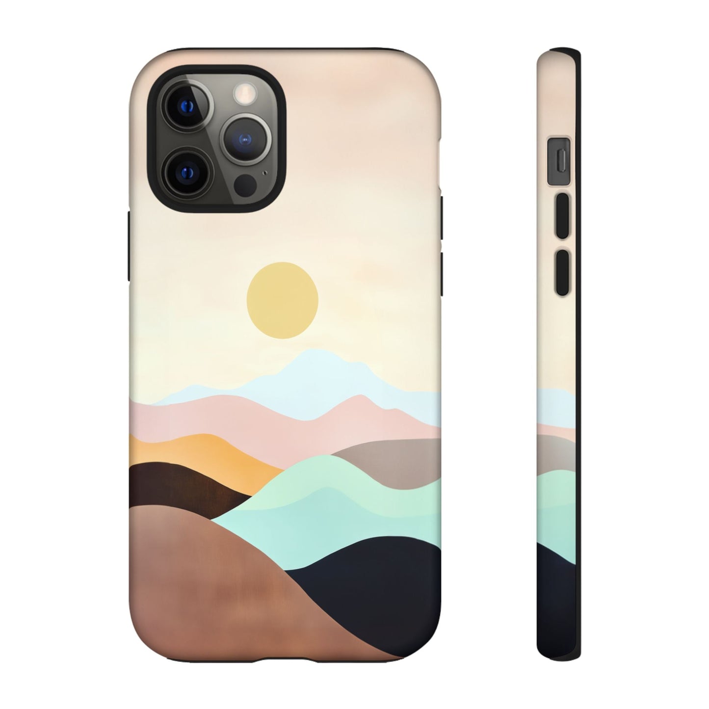 iphone case Geometric Valley Sunset iPhone 12 Pro
