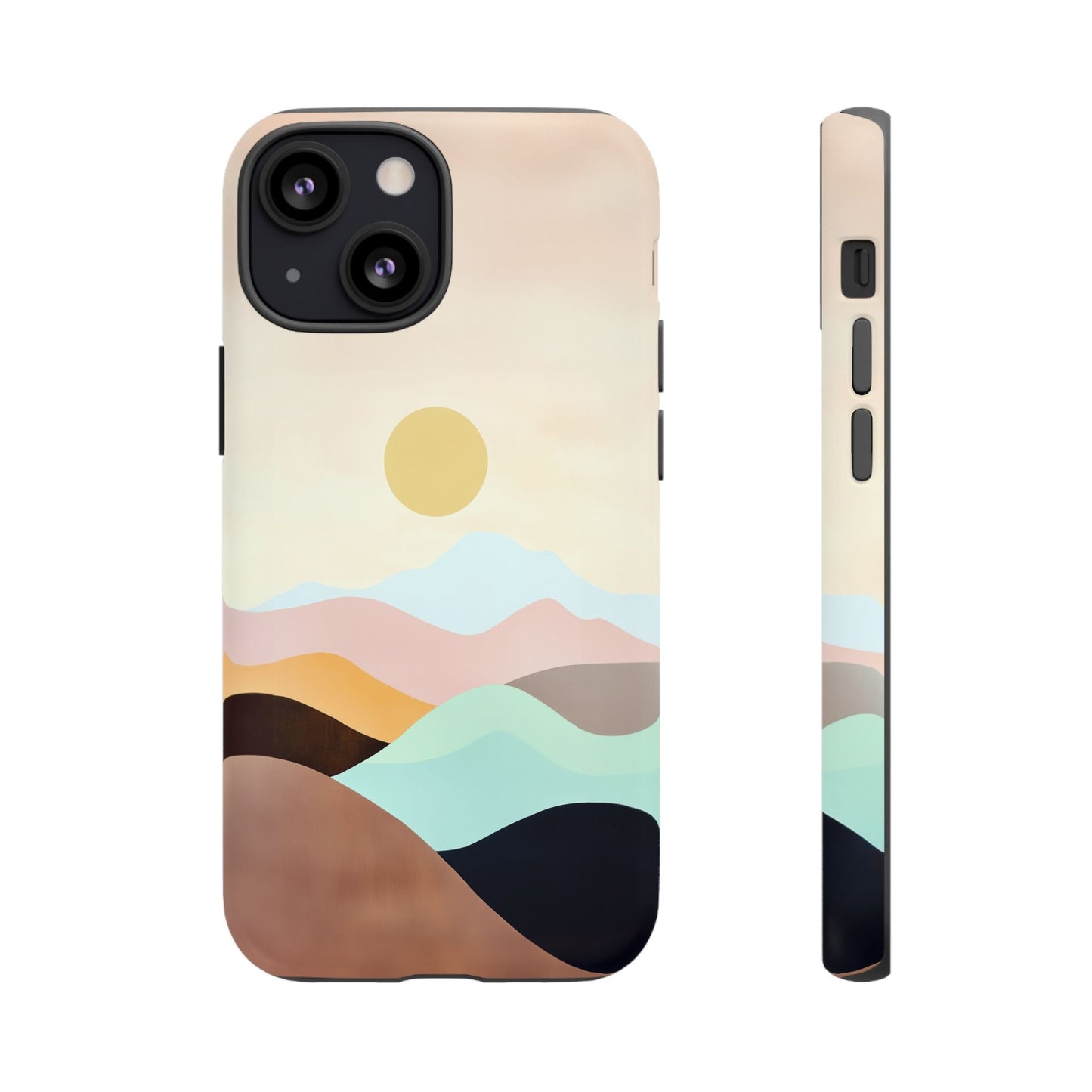 iphone case Geometric Valley Sunset iPhone 13 Mini