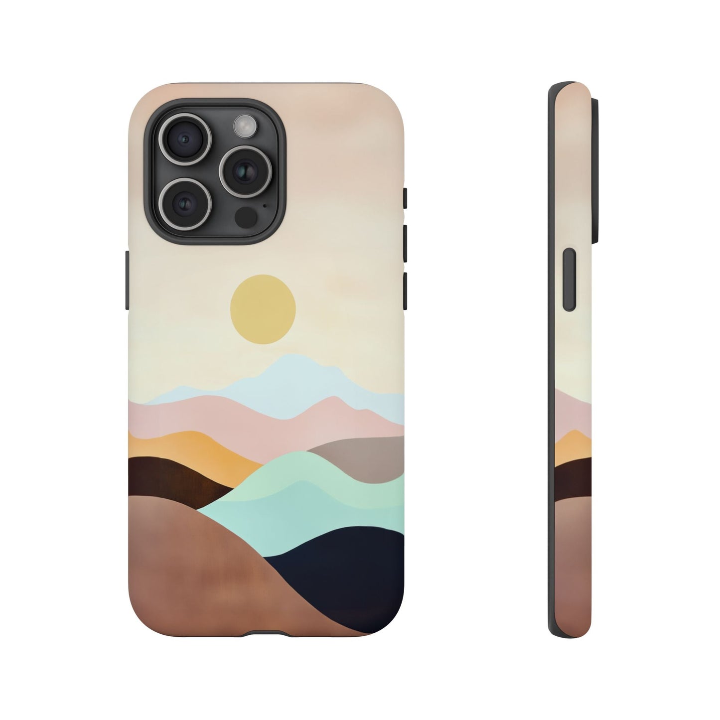 iphone case Geometric Valley Sunset iPhone 15 Pro Max