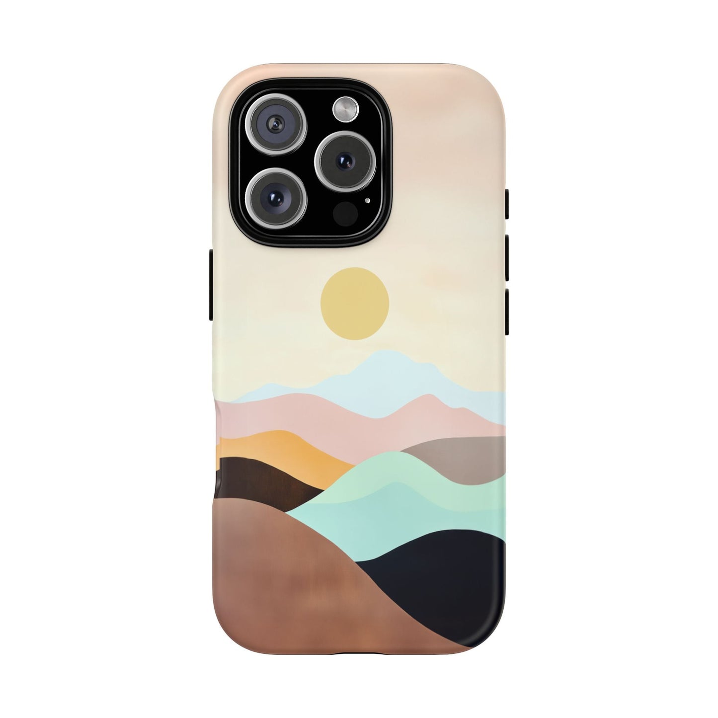 iphone case Geometric Valley Sunset iPhone 16 Pro