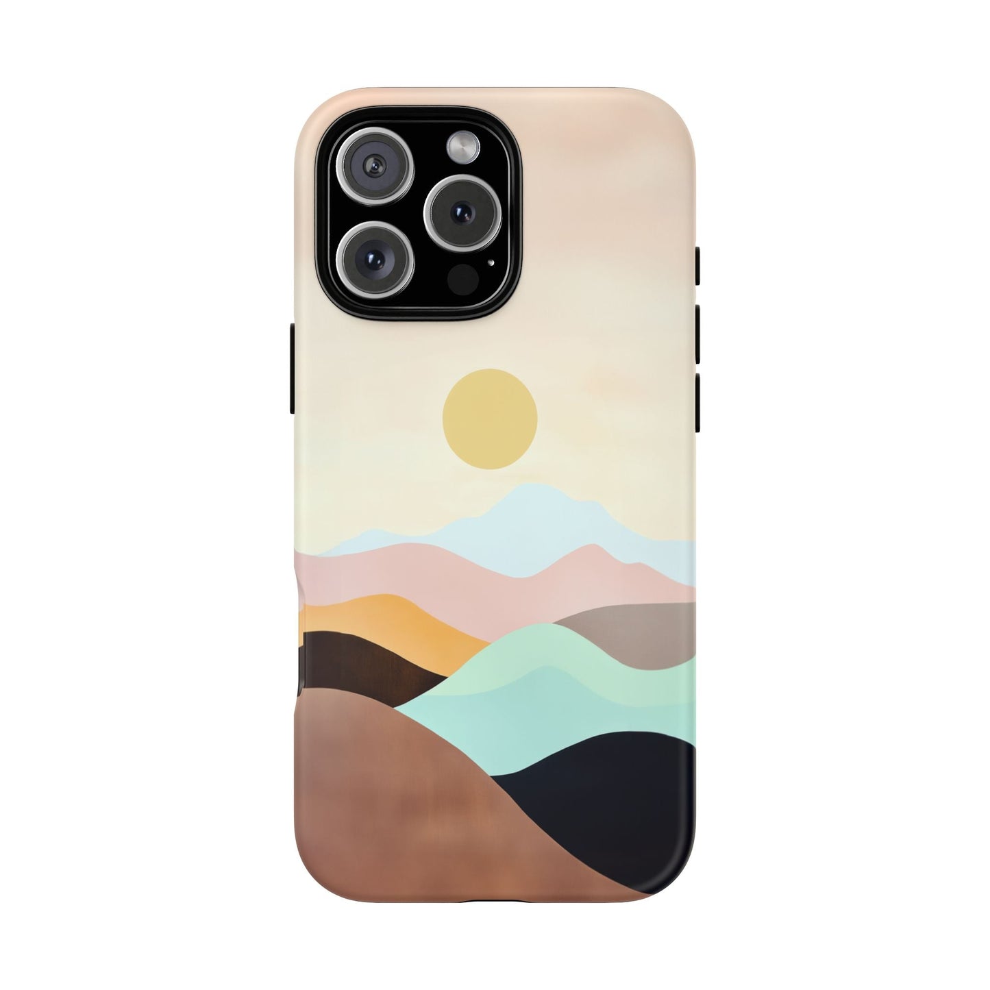 iphone case Geometric Valley Sunset iPhone 16 Pro Max
