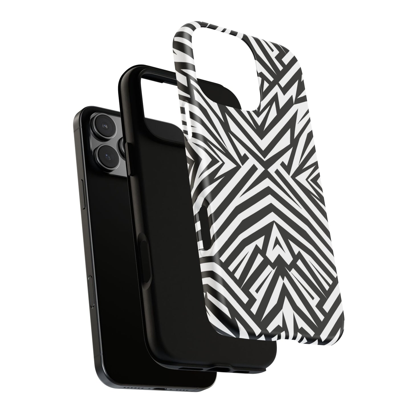 iphone case Geometric Zebra Luxe