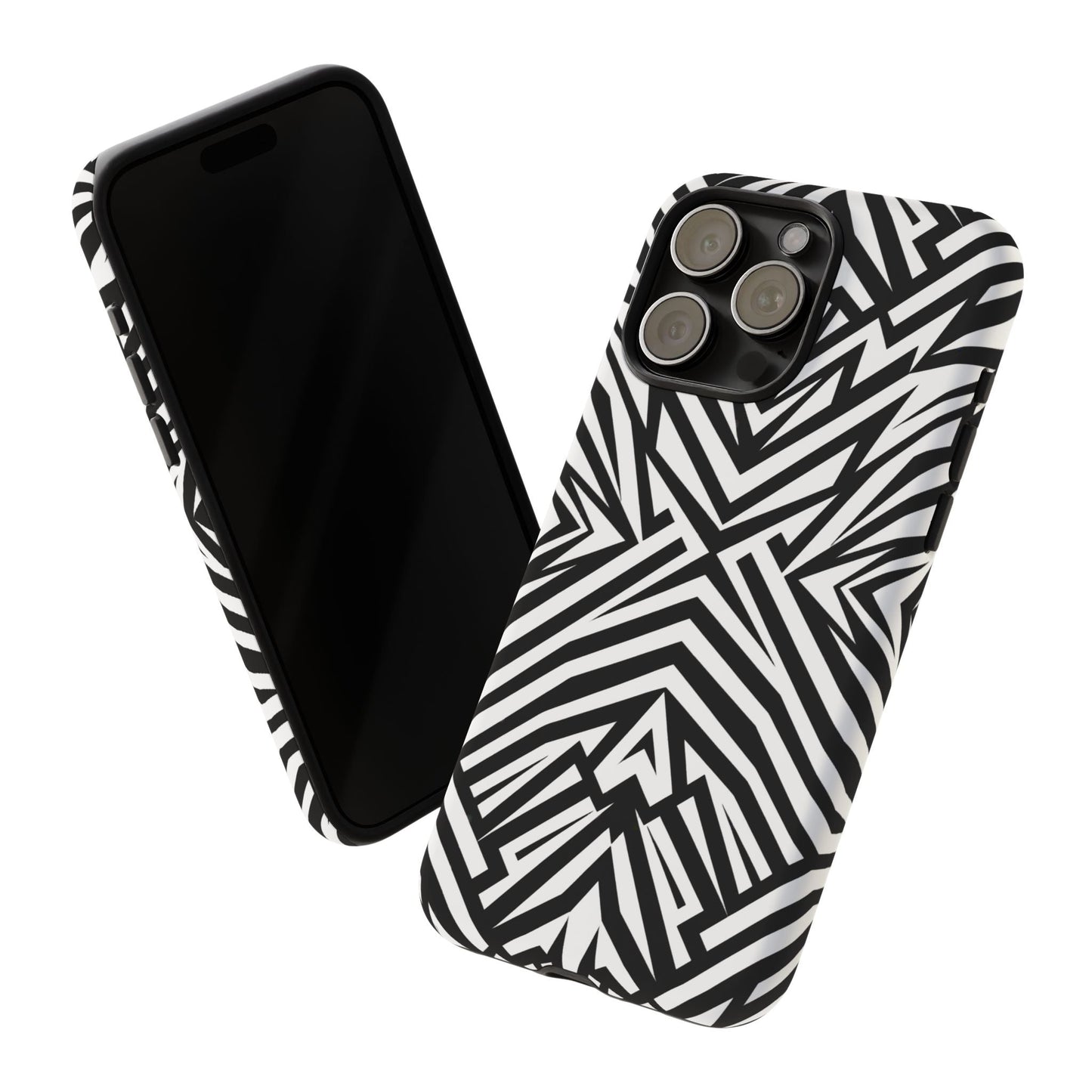 iphone case Geometric Zebra Luxe