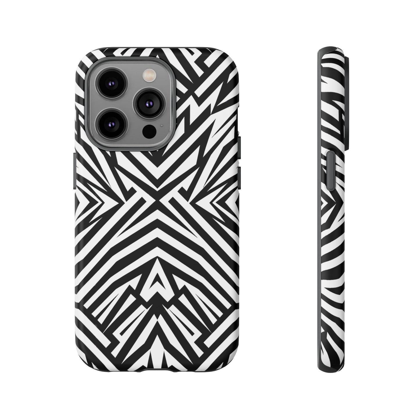 iphone case Geometric Zebra Luxe iPhone 14 Pro