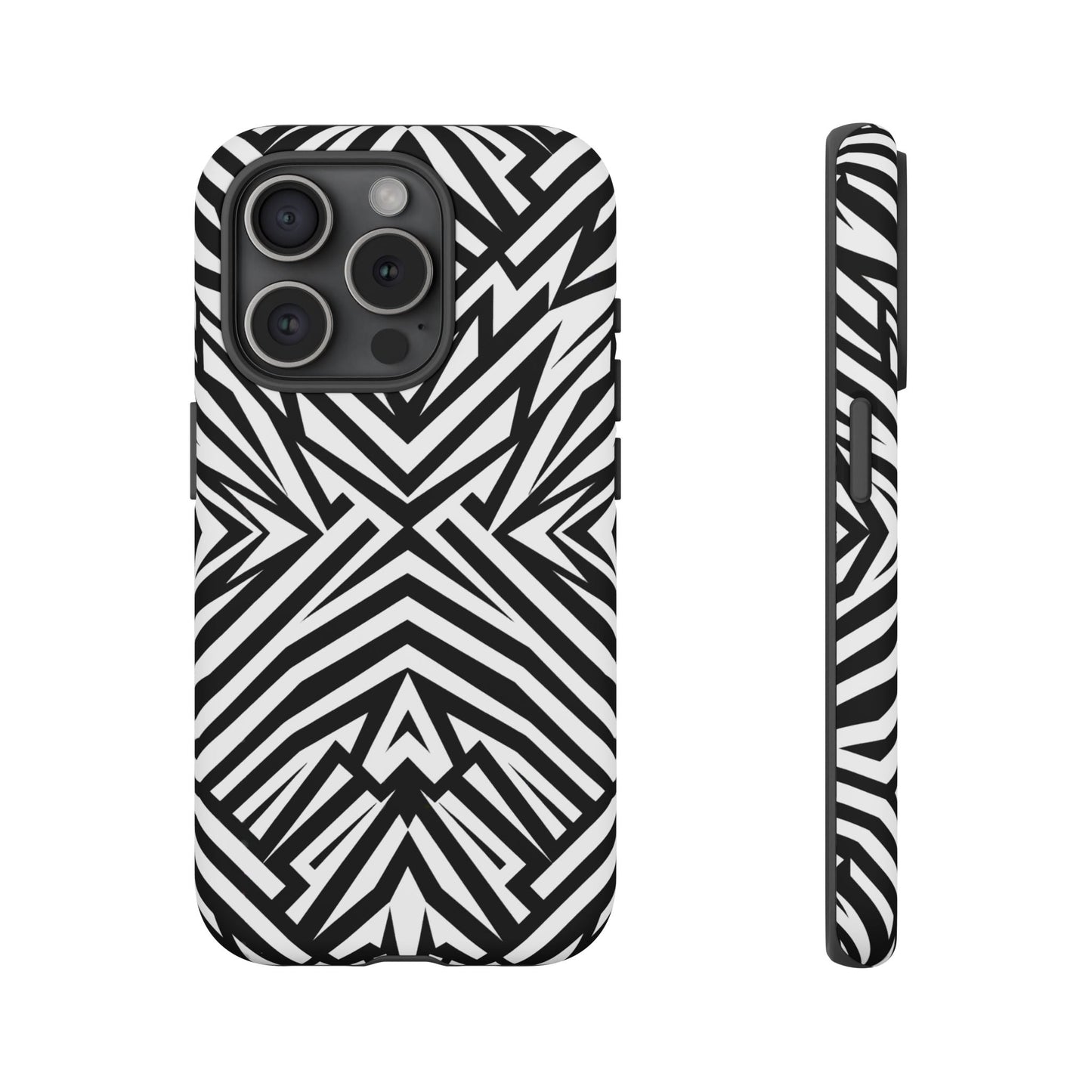 iphone case Geometric Zebra Luxe iPhone 15 Pro