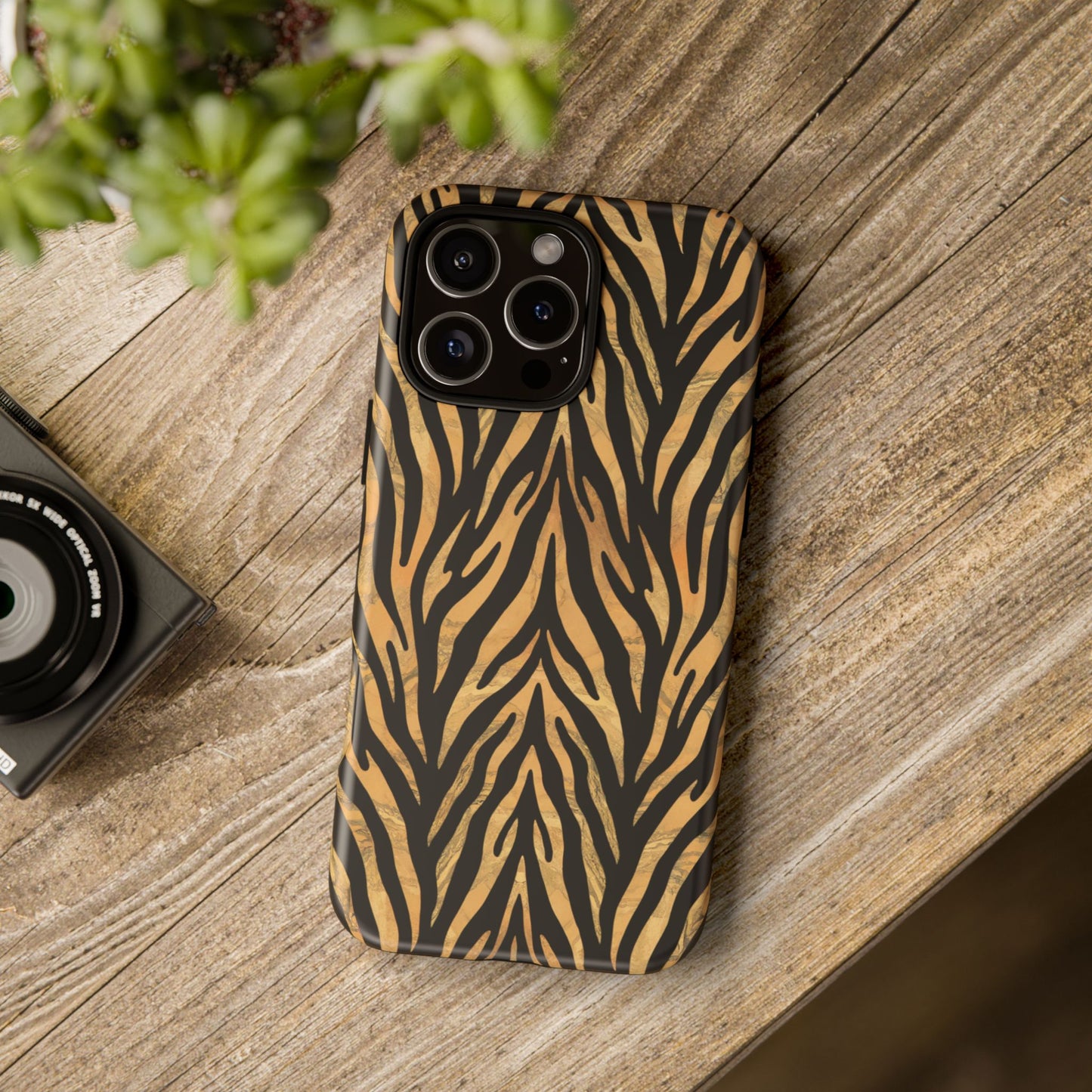 iphone case Gilded Tiger Stripes
