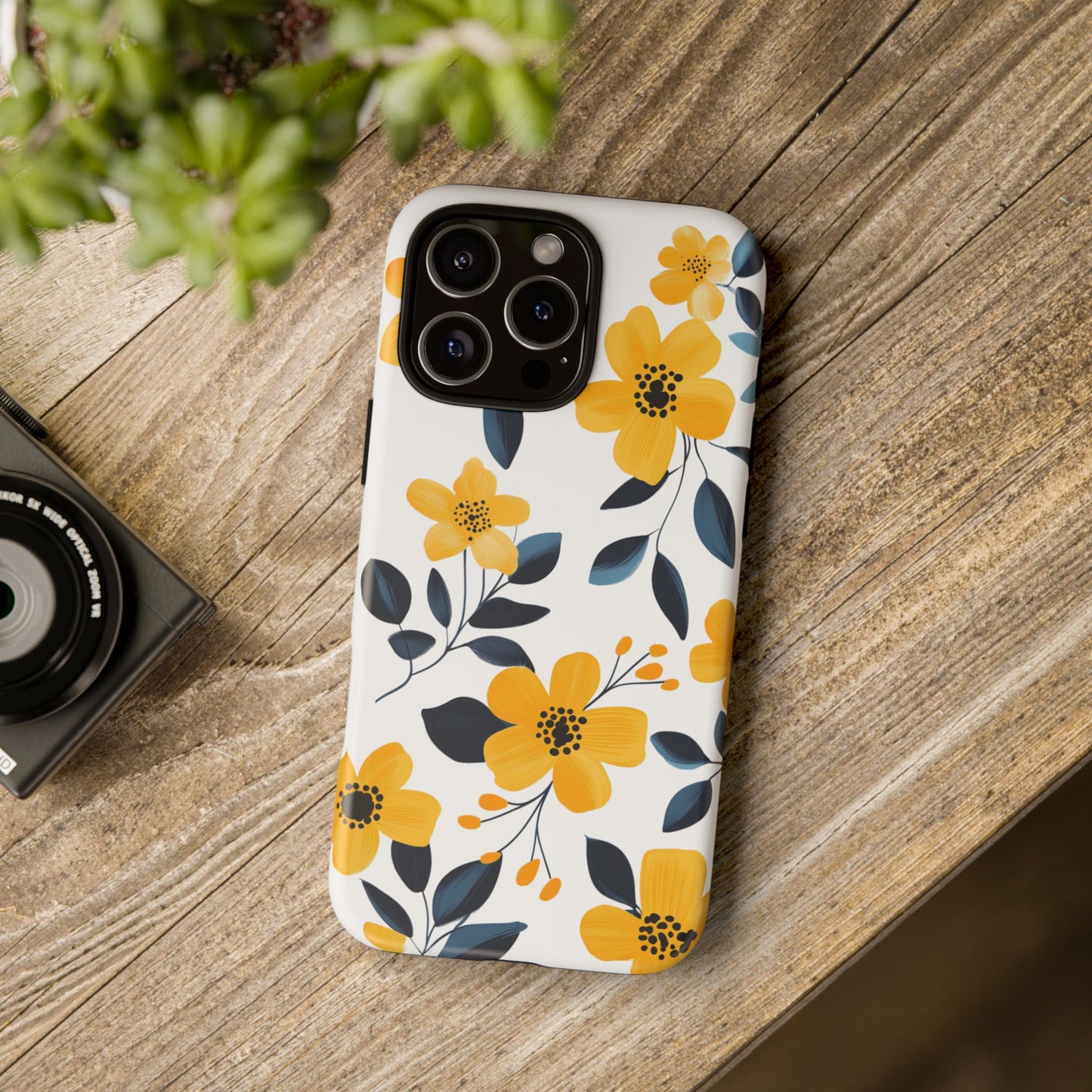 iphone case Golden Bloom Cascade