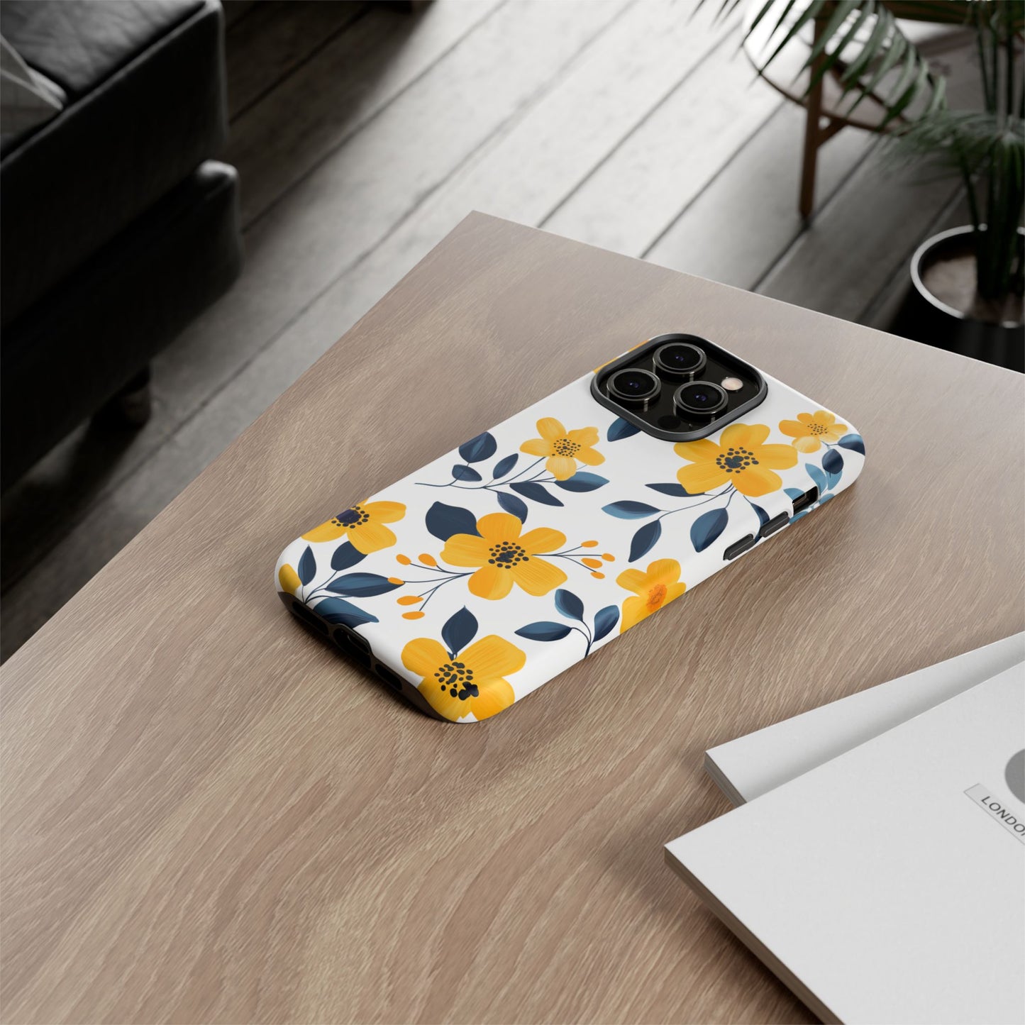 iphone case Golden Bloom Cascade