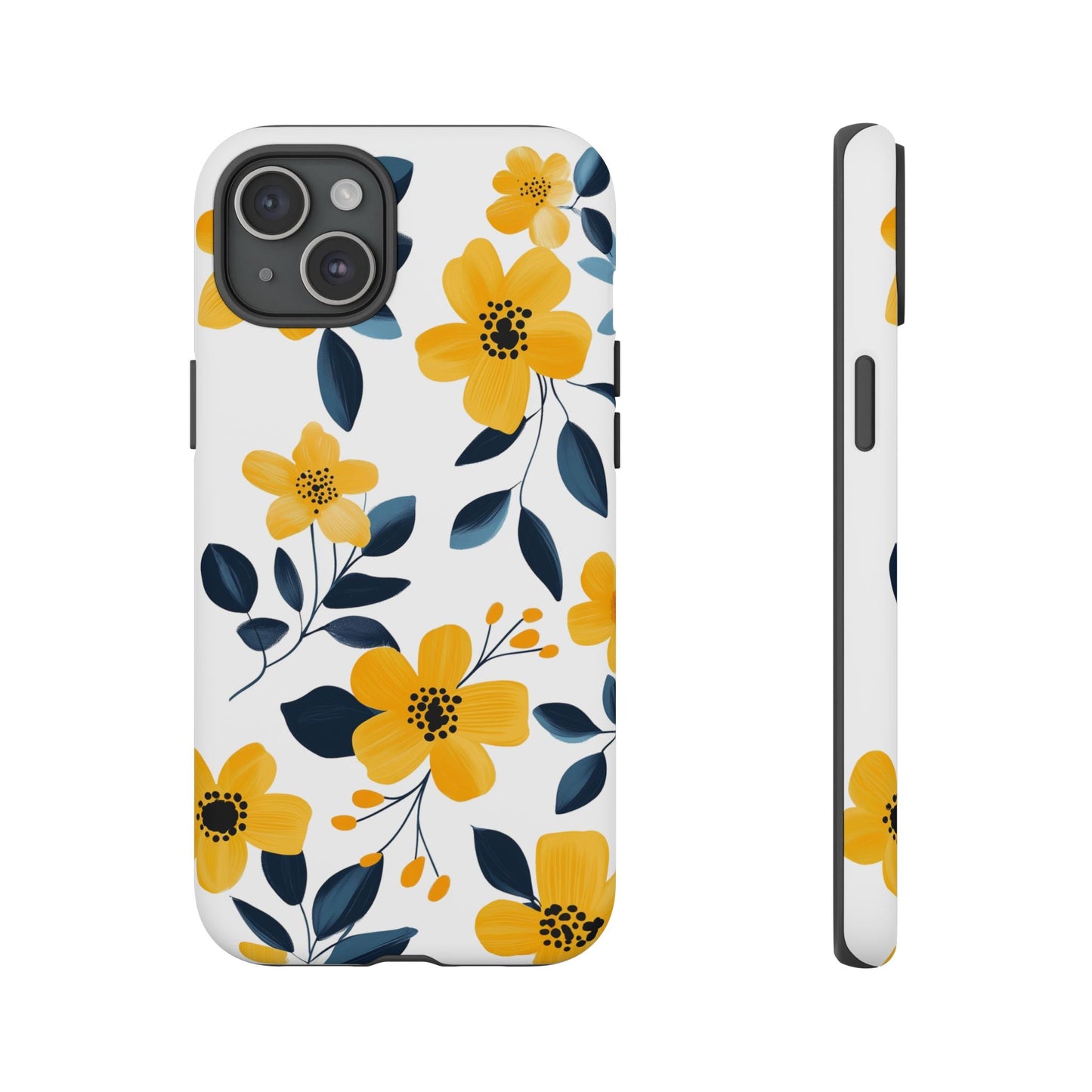 iphone case Golden Bloom Cascade iPhone 15 Plus