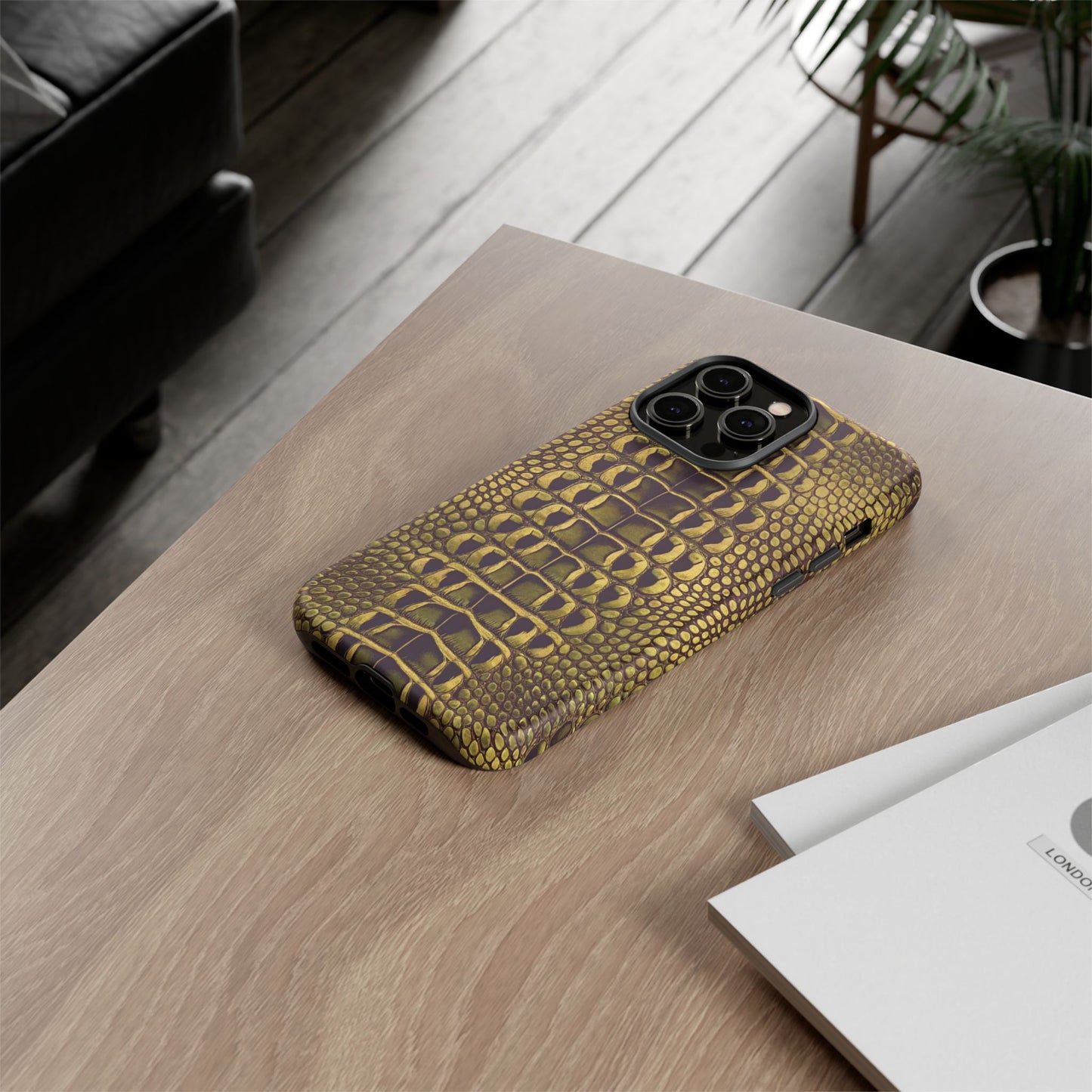 iphone case Golden Croc Scales