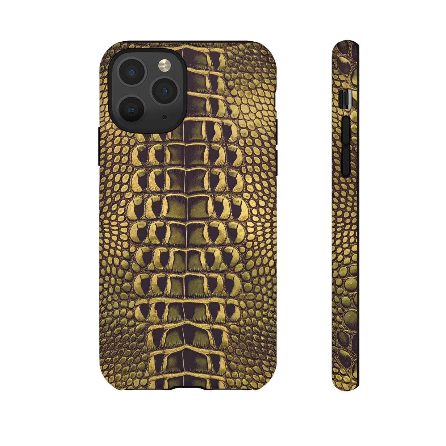 iphone case Golden Croc Scales iPhone 11 Pro