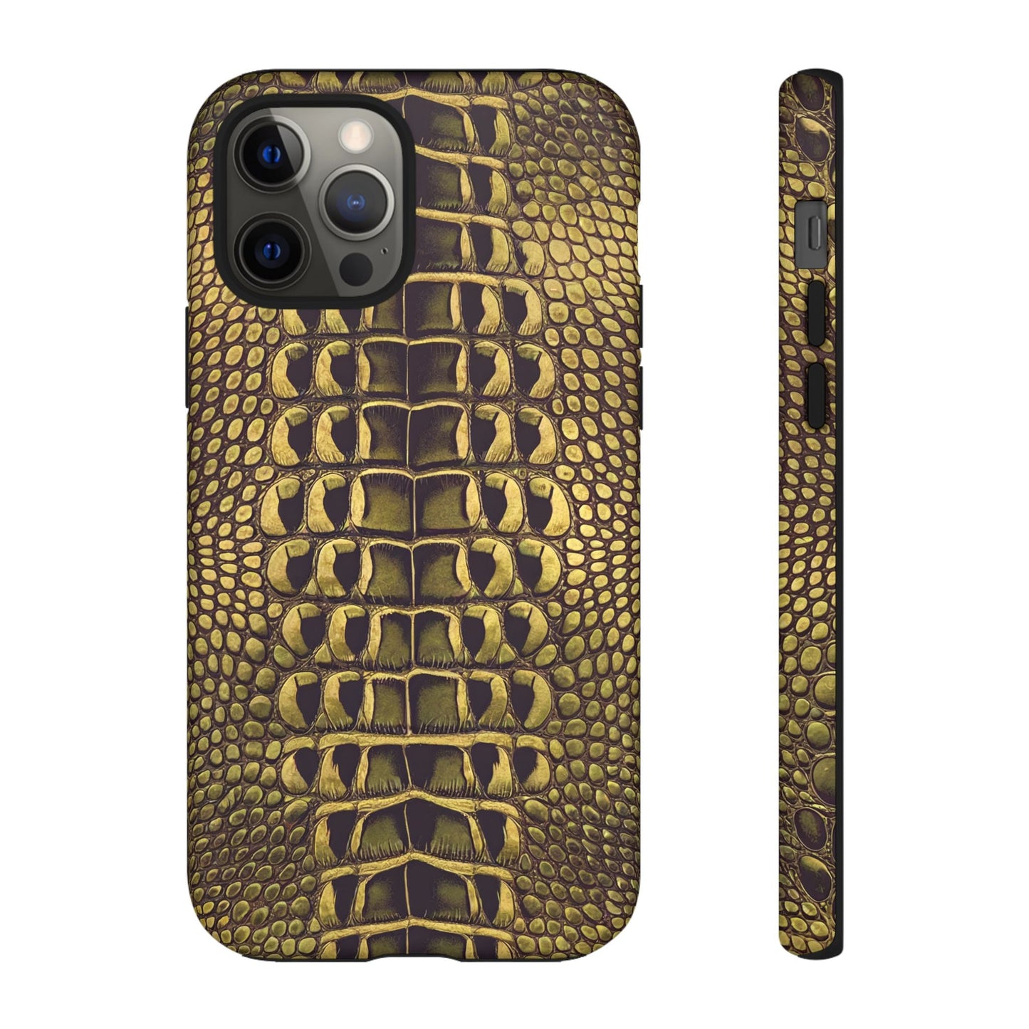 iphone case Golden Croc Scales iPhone 12 Pro