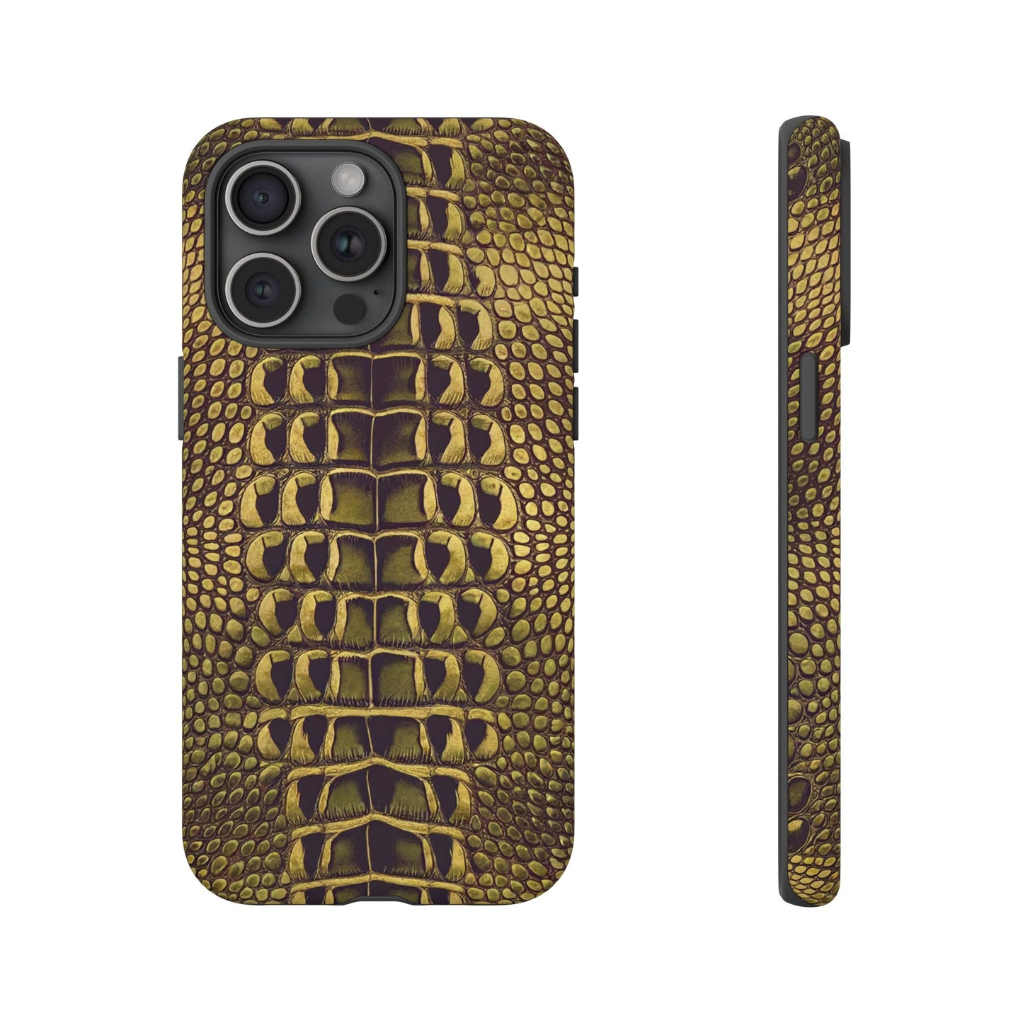 iphone case Golden Croc Scales iPhone 15 Pro Max