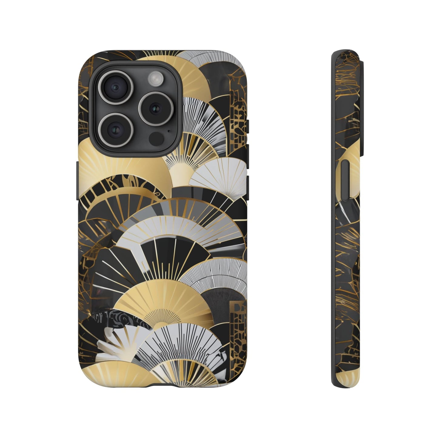 iphone case Golden Deco Fans iPhone 15 Pro