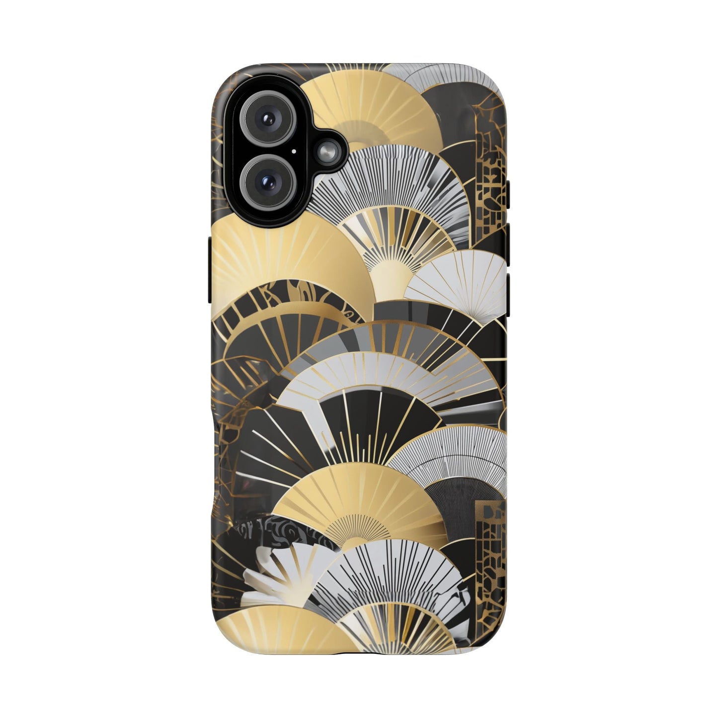 iphone case Golden Deco Fans iPhone 16 Plus
