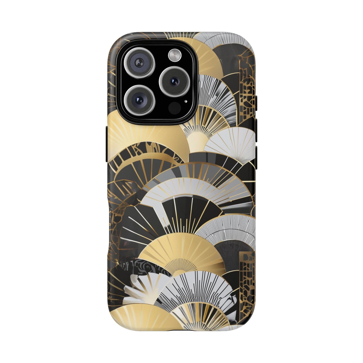 iphone case Golden Deco Fans iPhone 16 Pro
