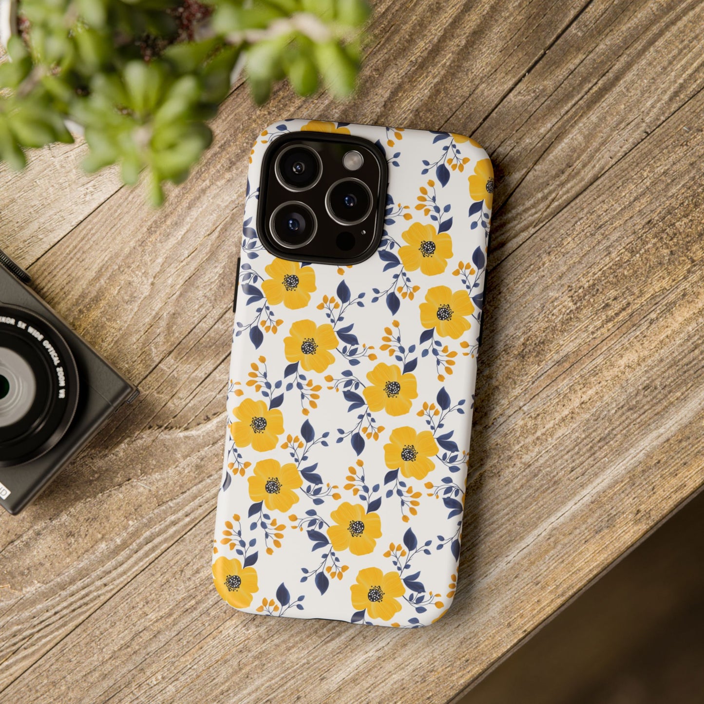 iphone case Golden Poppy Garden