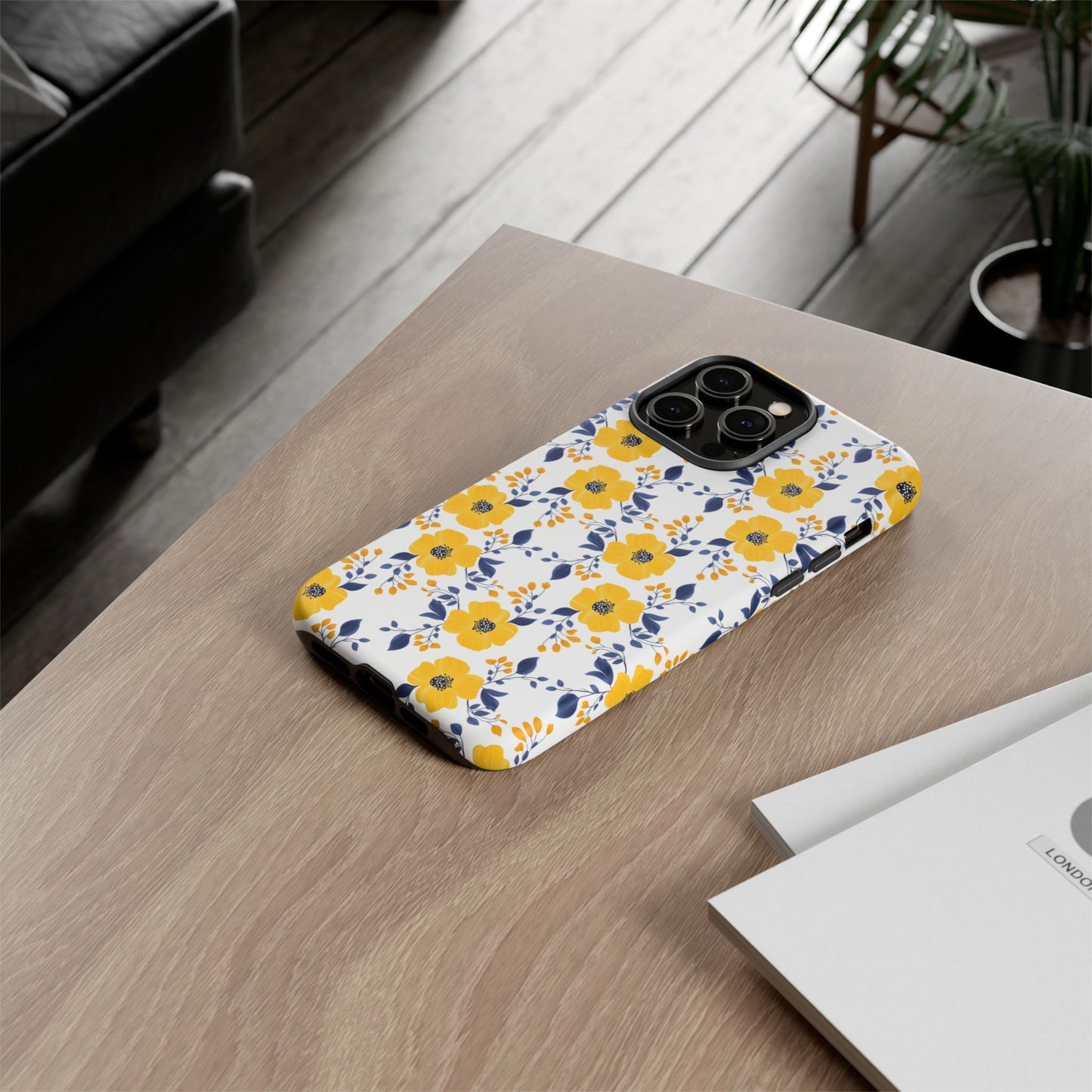 iphone case Golden Poppy Garden