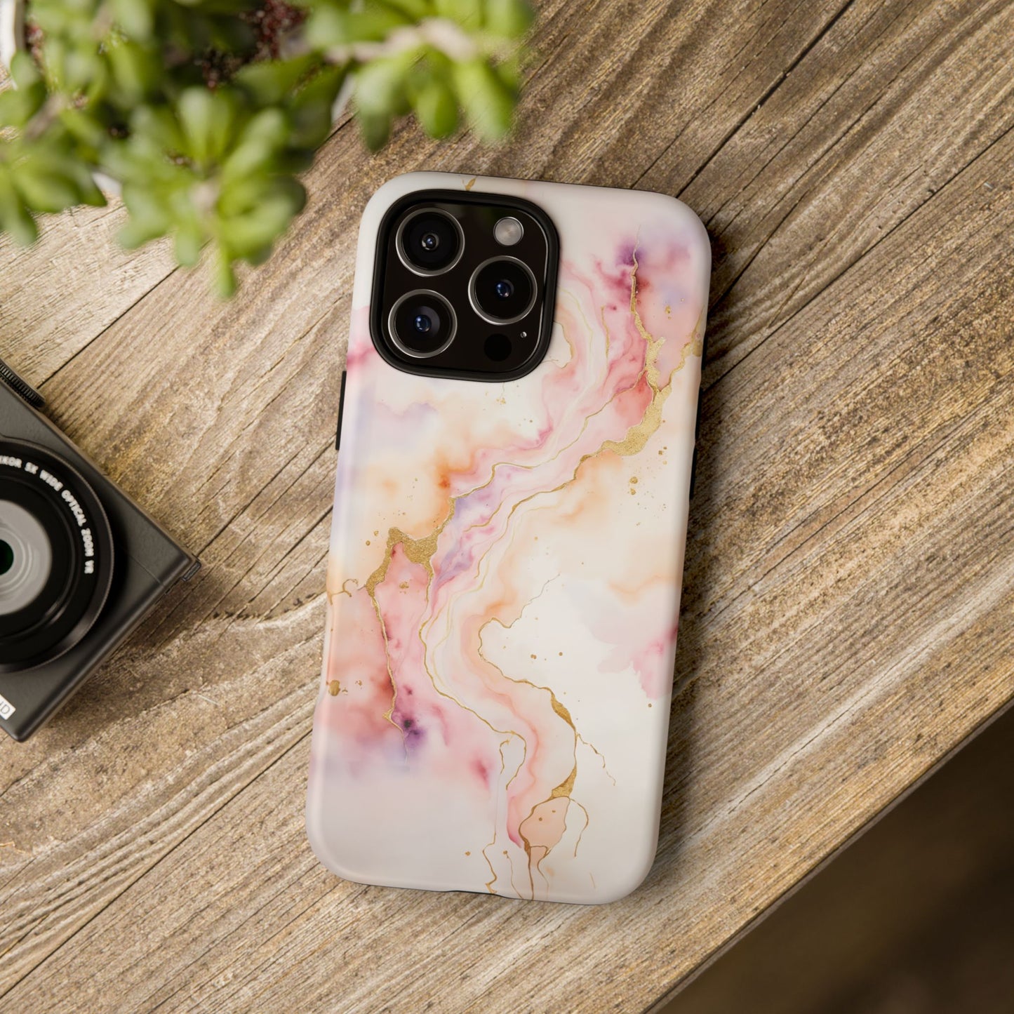 iphone case Golden River Marble