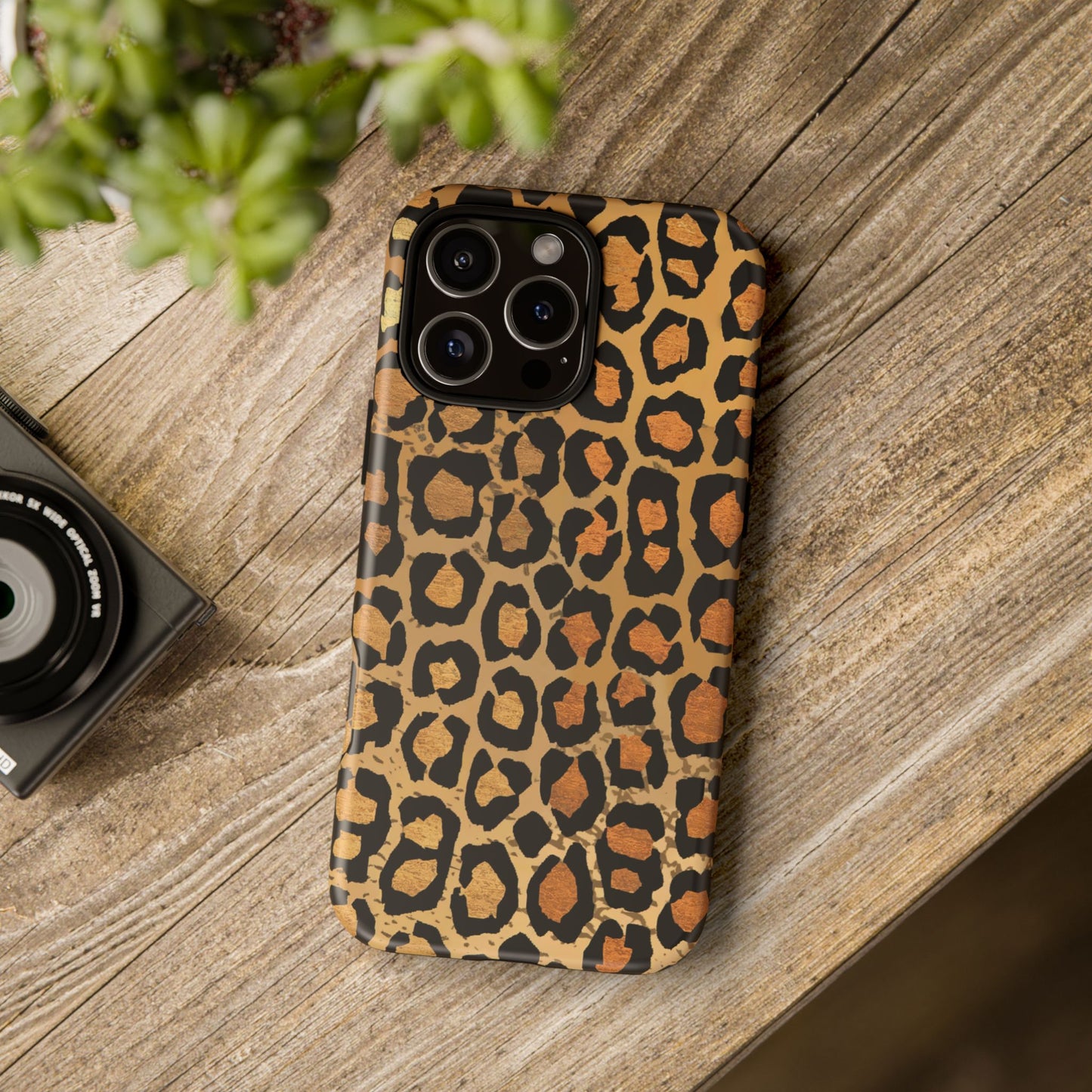 iphone case Golden Safari Chic