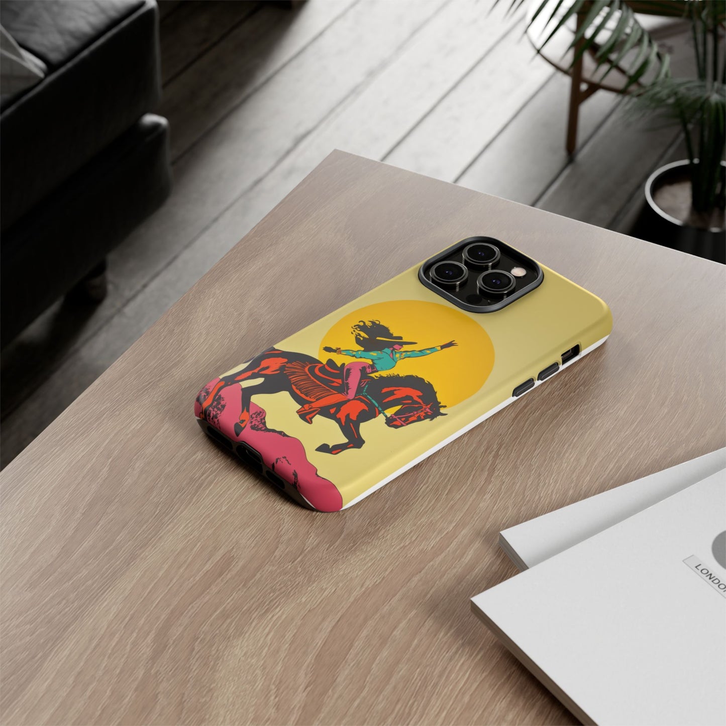iphone case Golden Sky Cowgirl