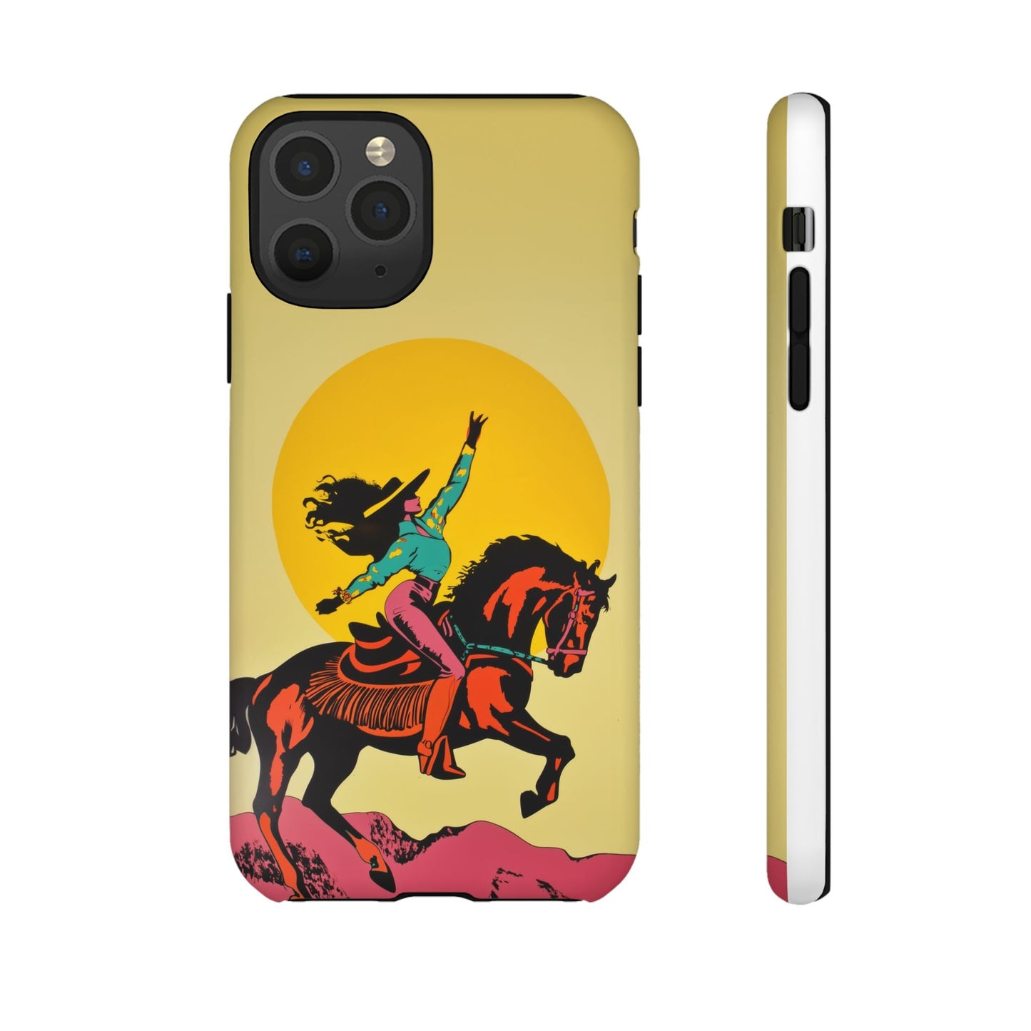 iphone case Golden Sky Cowgirl iPhone 11 Pro