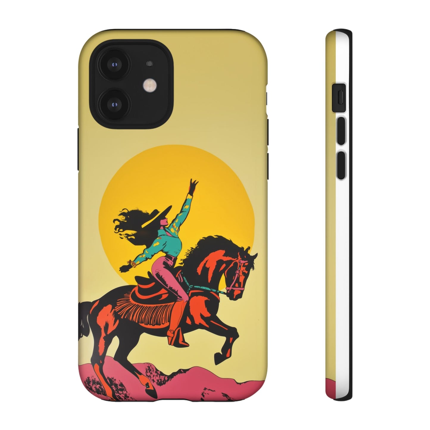 iphone case Golden Sky Cowgirl iPhone 12
