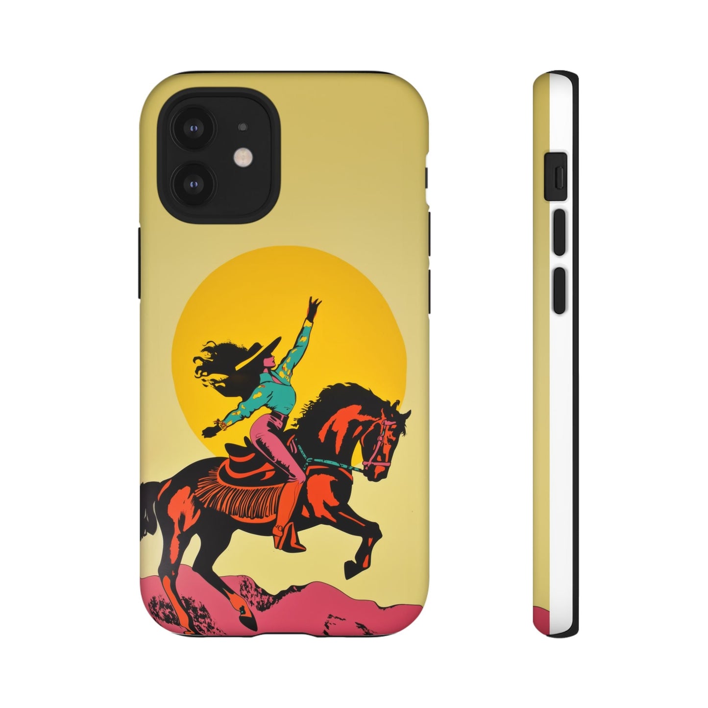 iphone case Golden Sky Cowgirl iPhone 12 Mini