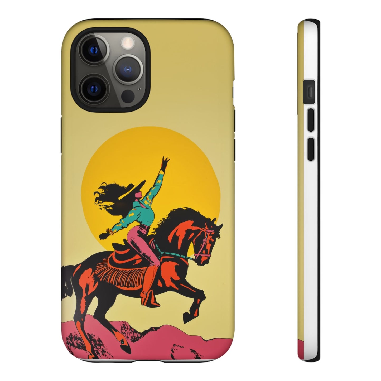 iphone case Golden Sky Cowgirl iPhone 12 Pro Max