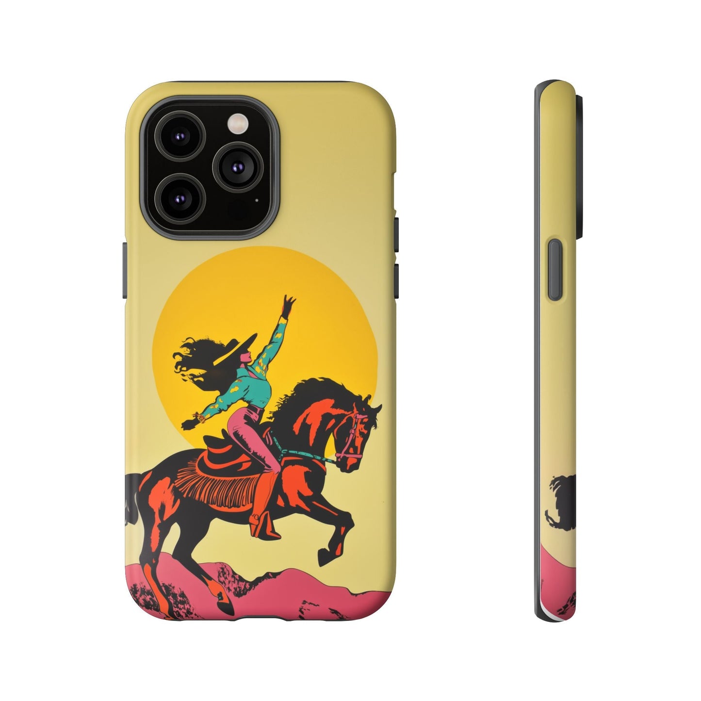 iphone case Golden Sky Cowgirl iPhone 14 Pro Max