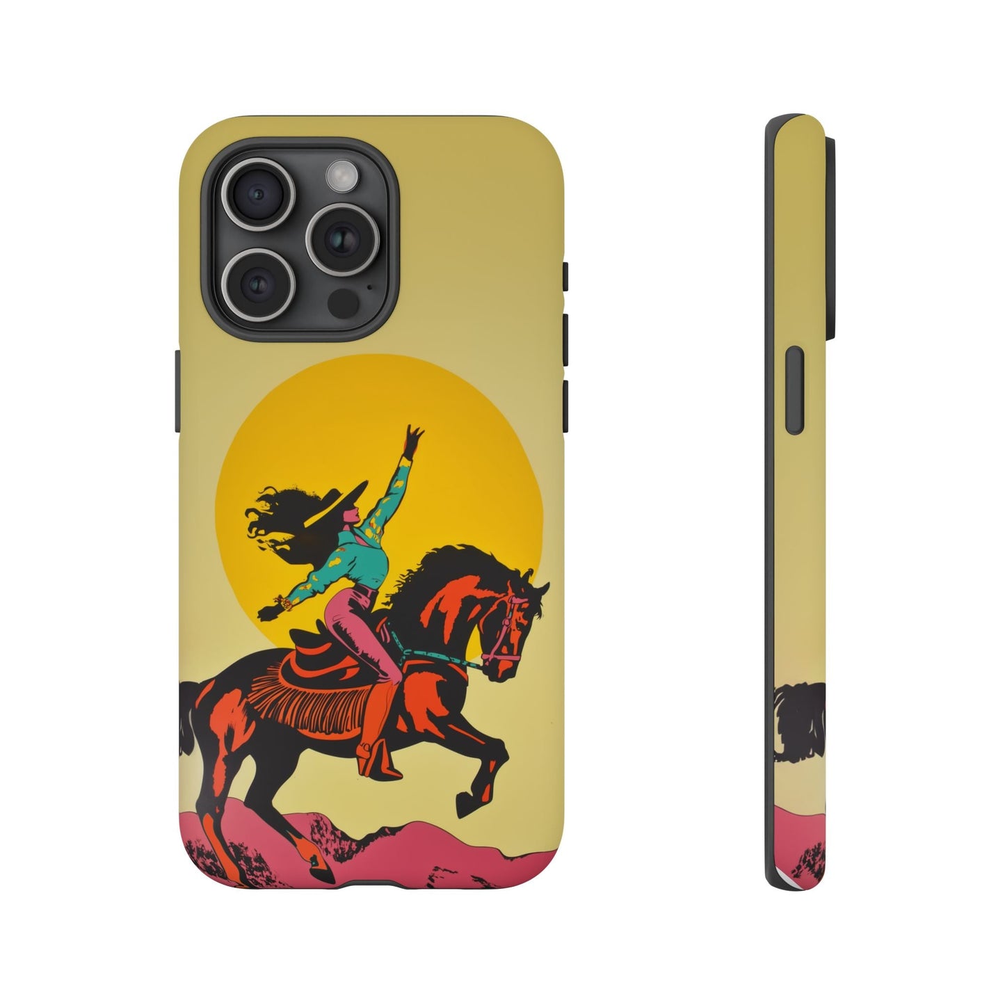 iphone case Golden Sky Cowgirl iPhone 15 Pro Max