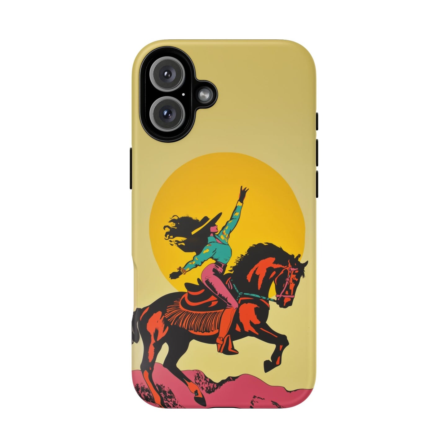 iphone case Golden Sky Cowgirl iPhone 16 Plus