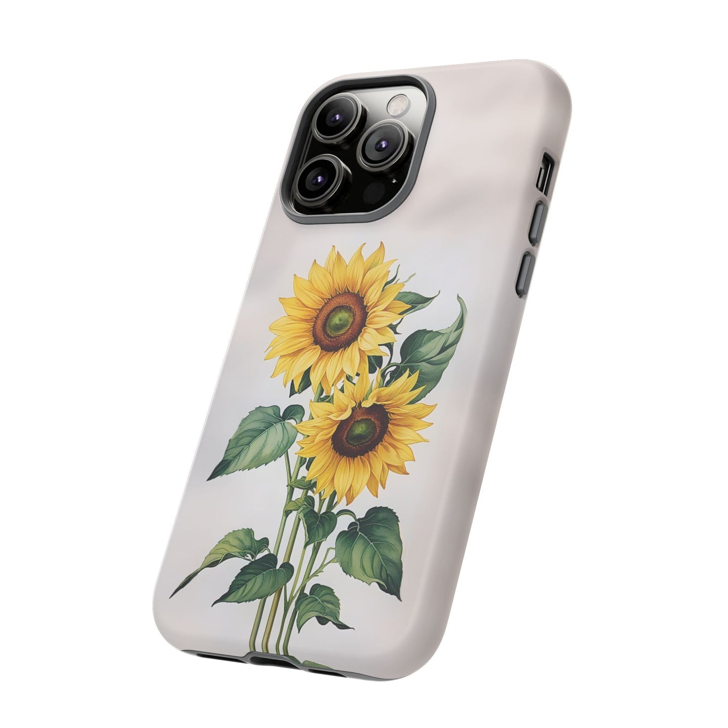 iphone case Golden Sunflower Duo