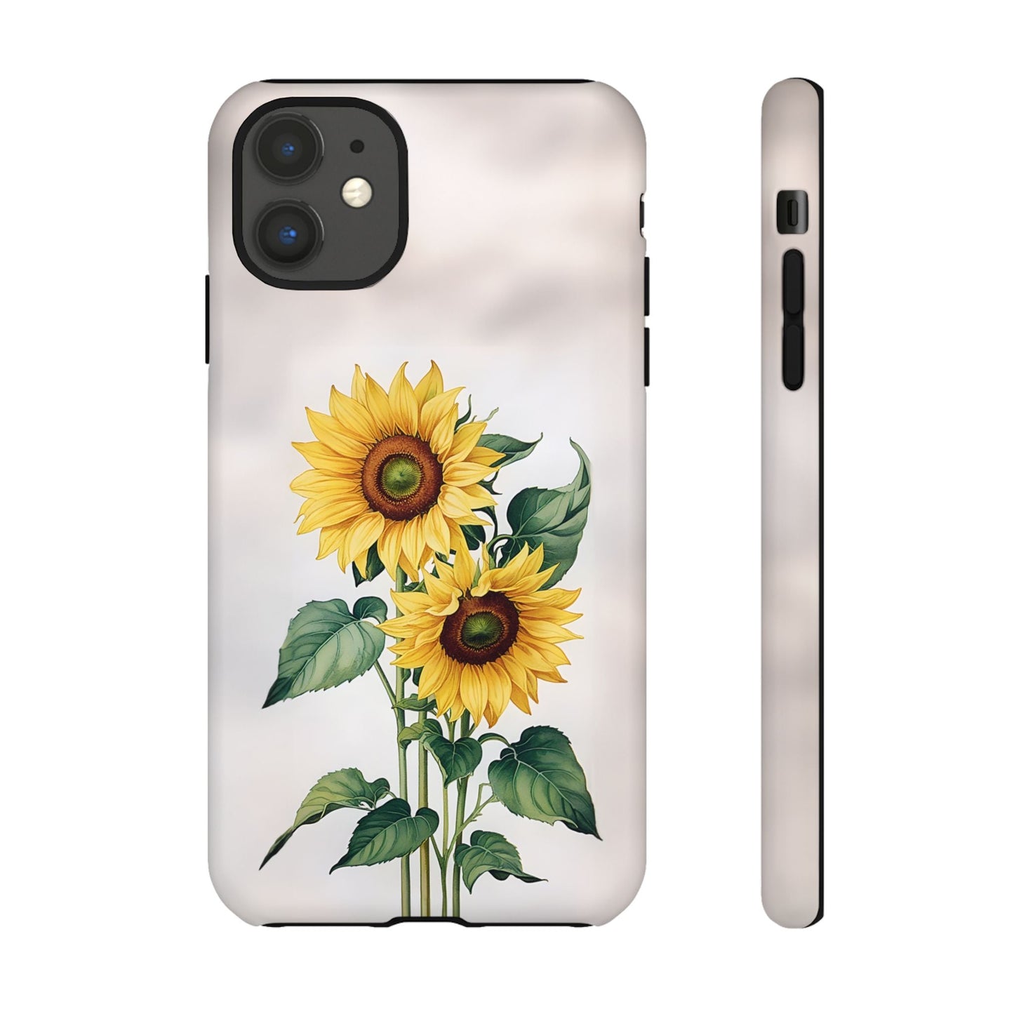 iphone case Golden Sunflower Duo iPhone 11