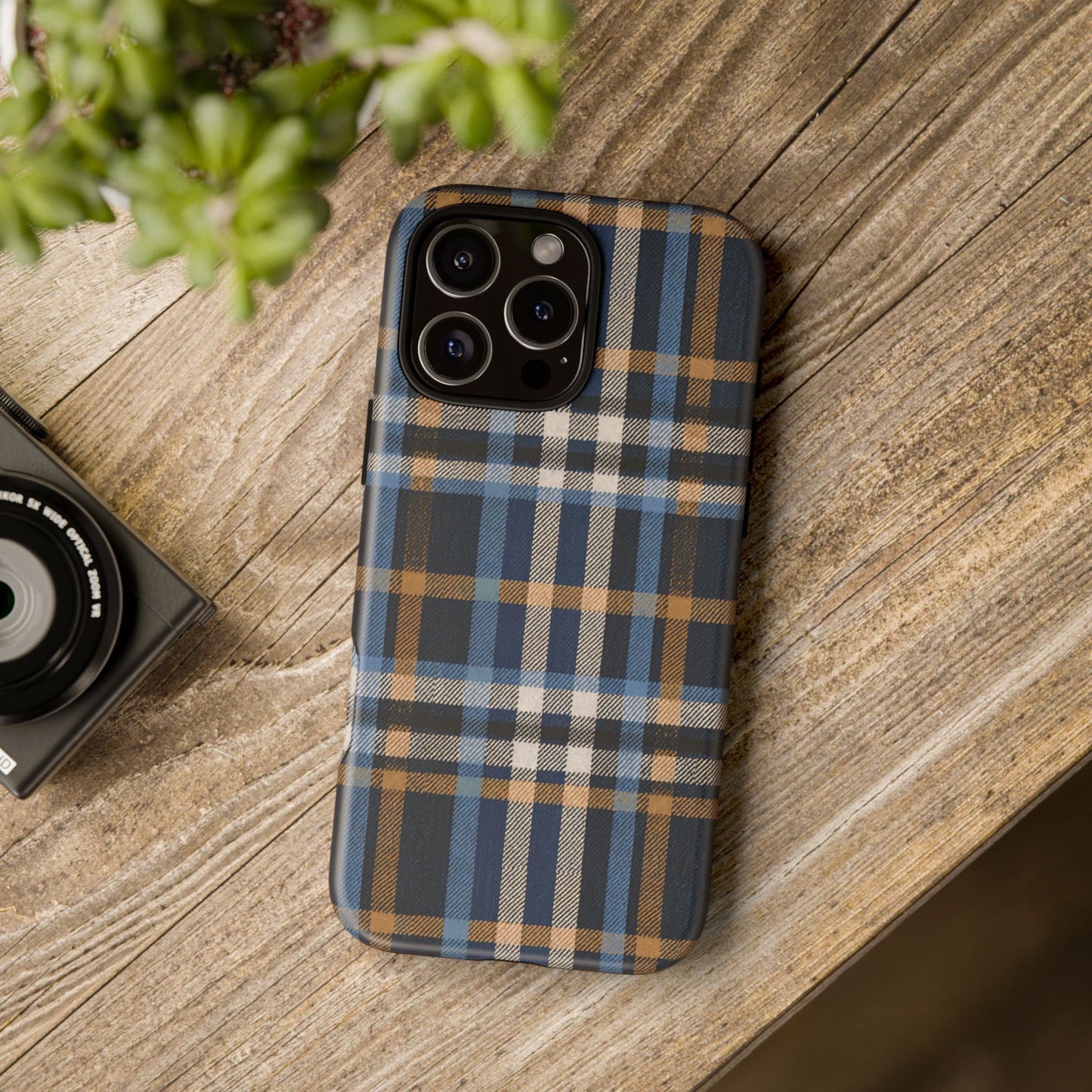 iphone case Golden Thread Tartan