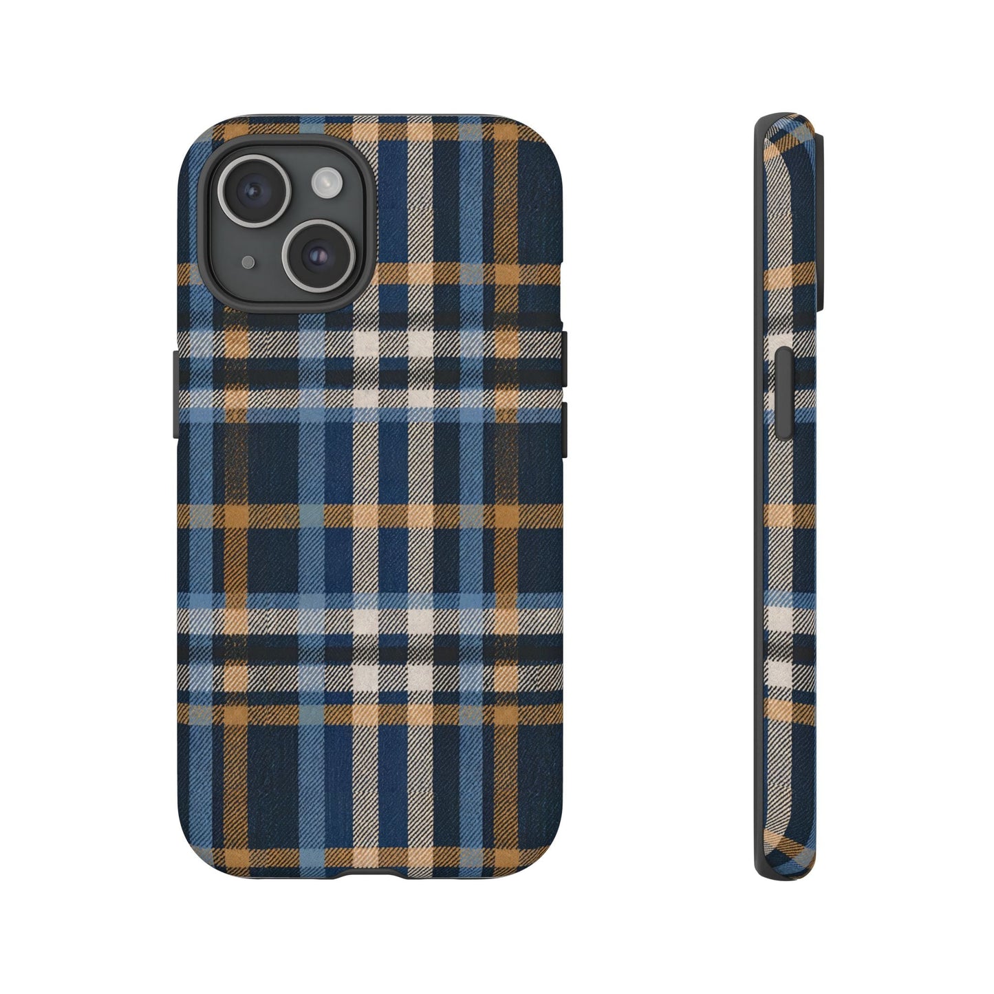 iphone case Golden Thread Tartan iPhone 15