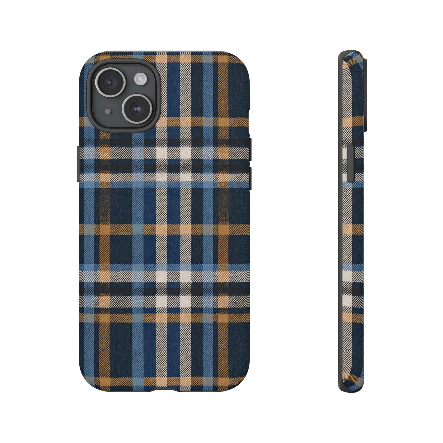iphone case Golden Thread Tartan iPhone 15 Plus