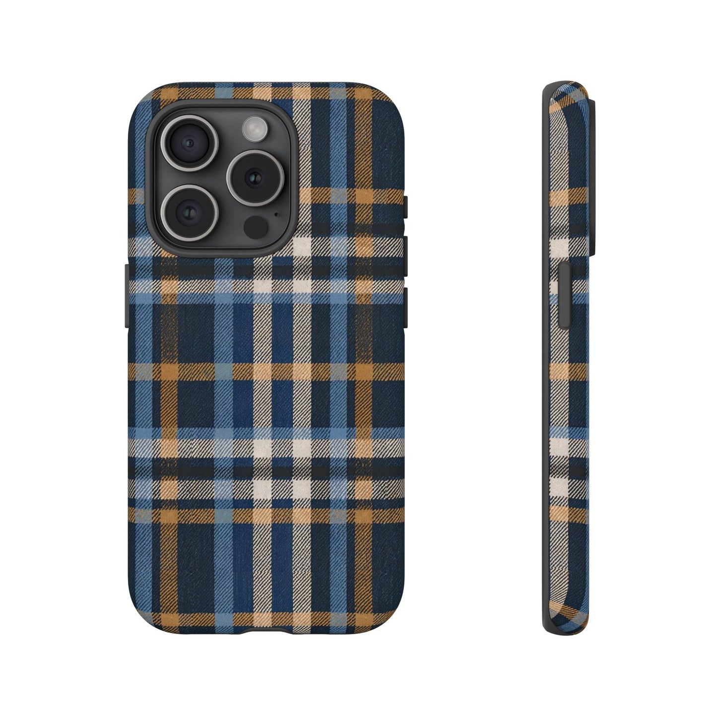 iphone case Golden Thread Tartan iPhone 15 Pro