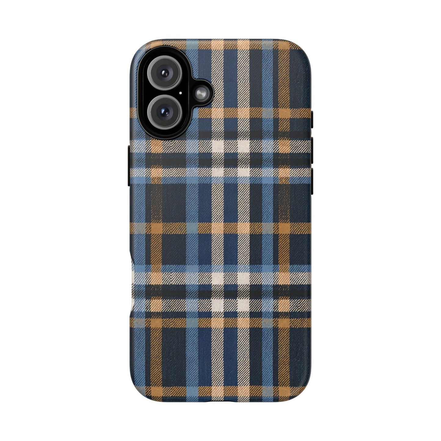 iphone case Golden Thread Tartan iPhone 16 Plus