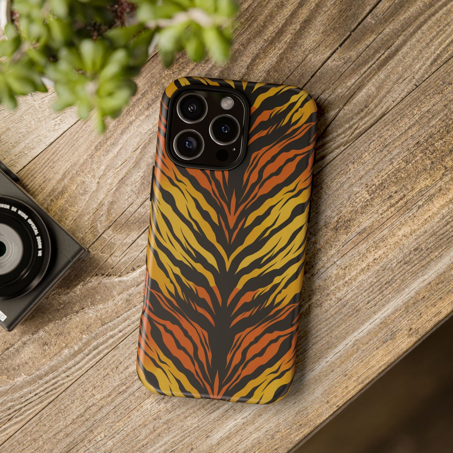 iphone case Golden Tiger Blaze