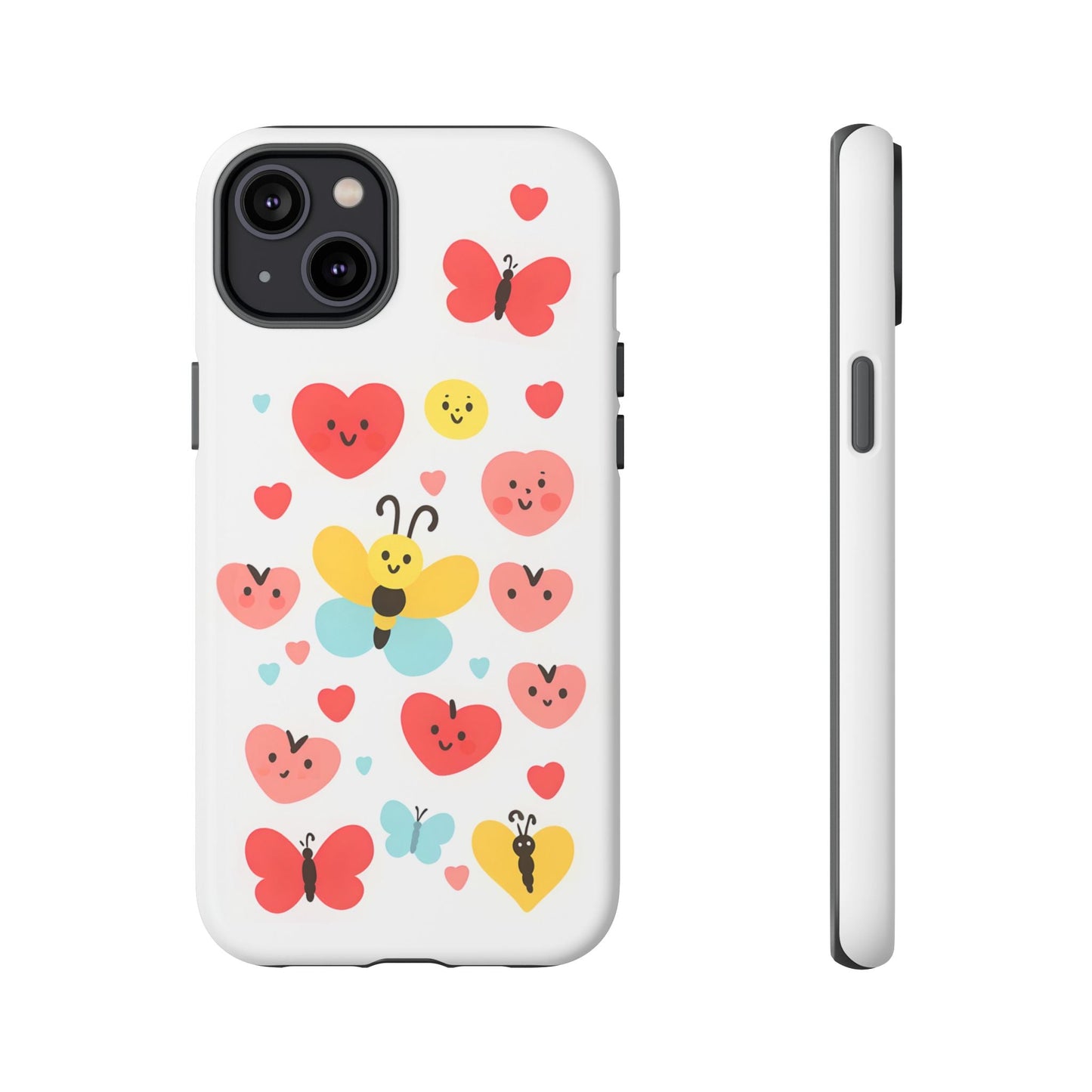 iphone case Happy Hearts Flutter iPhone 14 Plus
