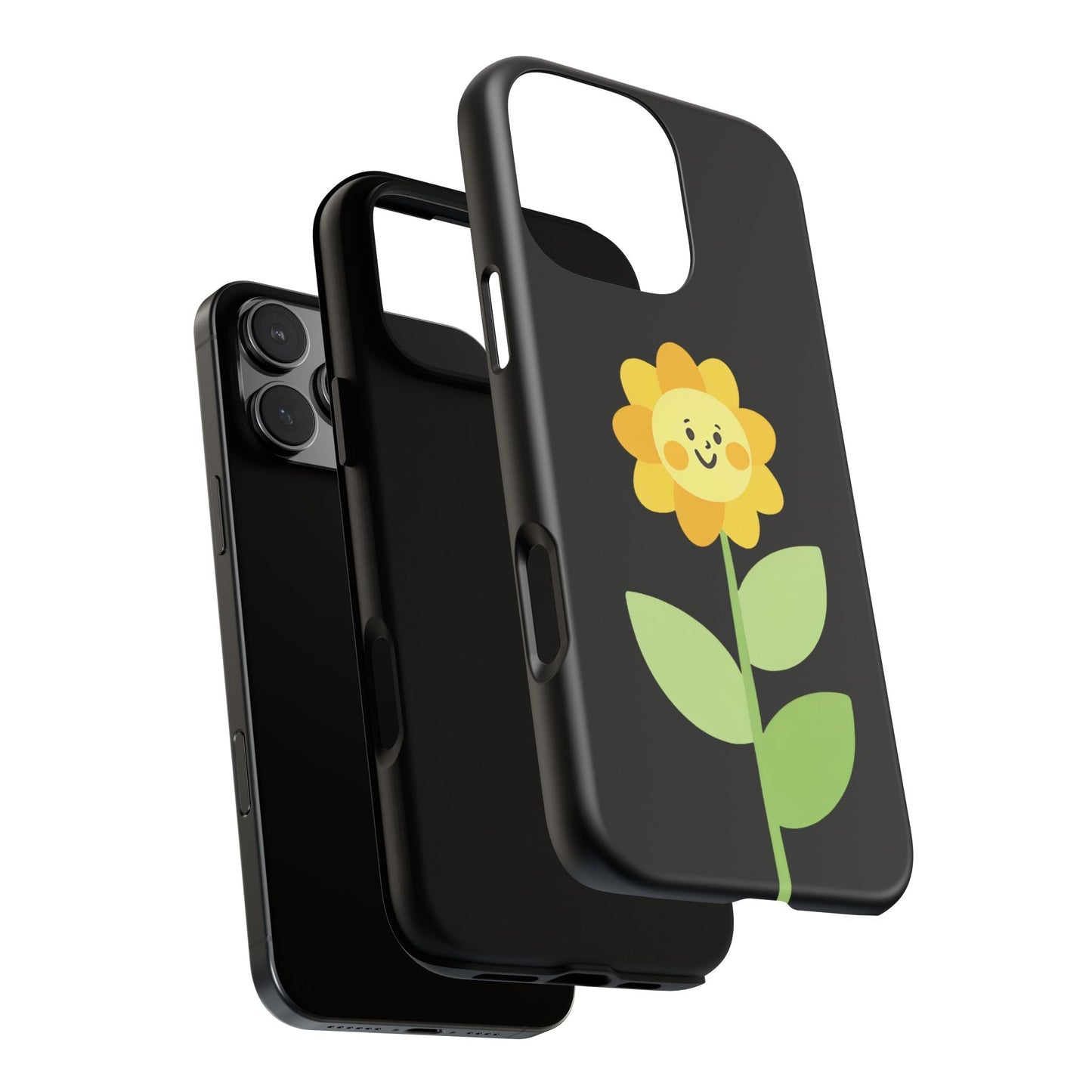 iphone case Happy Sunflower at Midnight