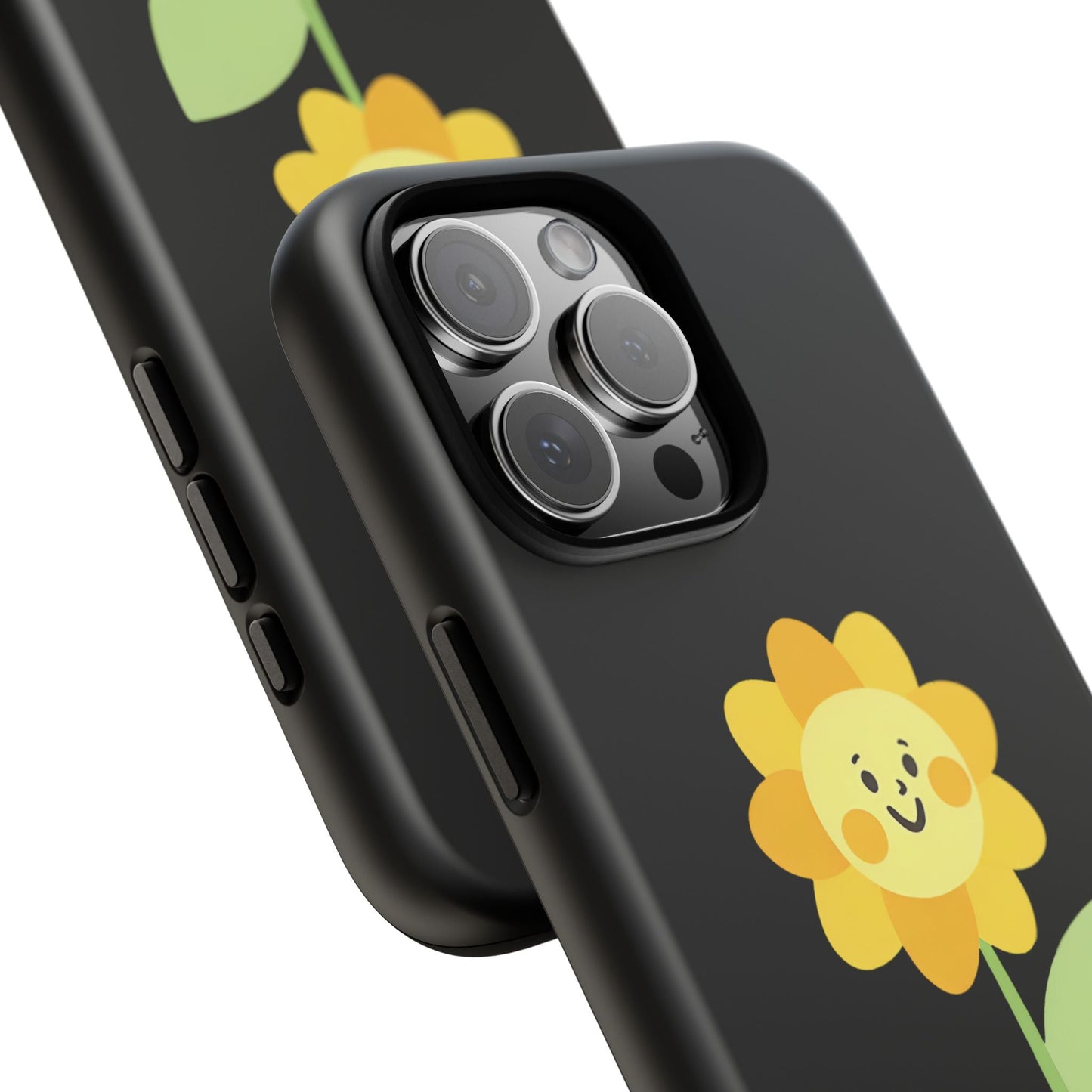 iphone case Happy Sunflower at Midnight