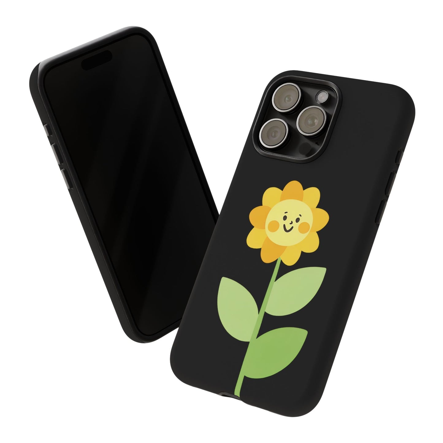 iphone case Happy Sunflower at Midnight