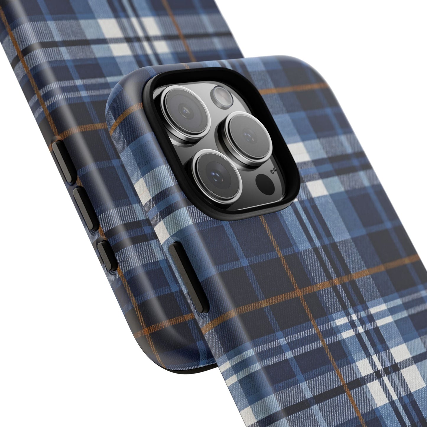iphone case Indigo Denim Plaid