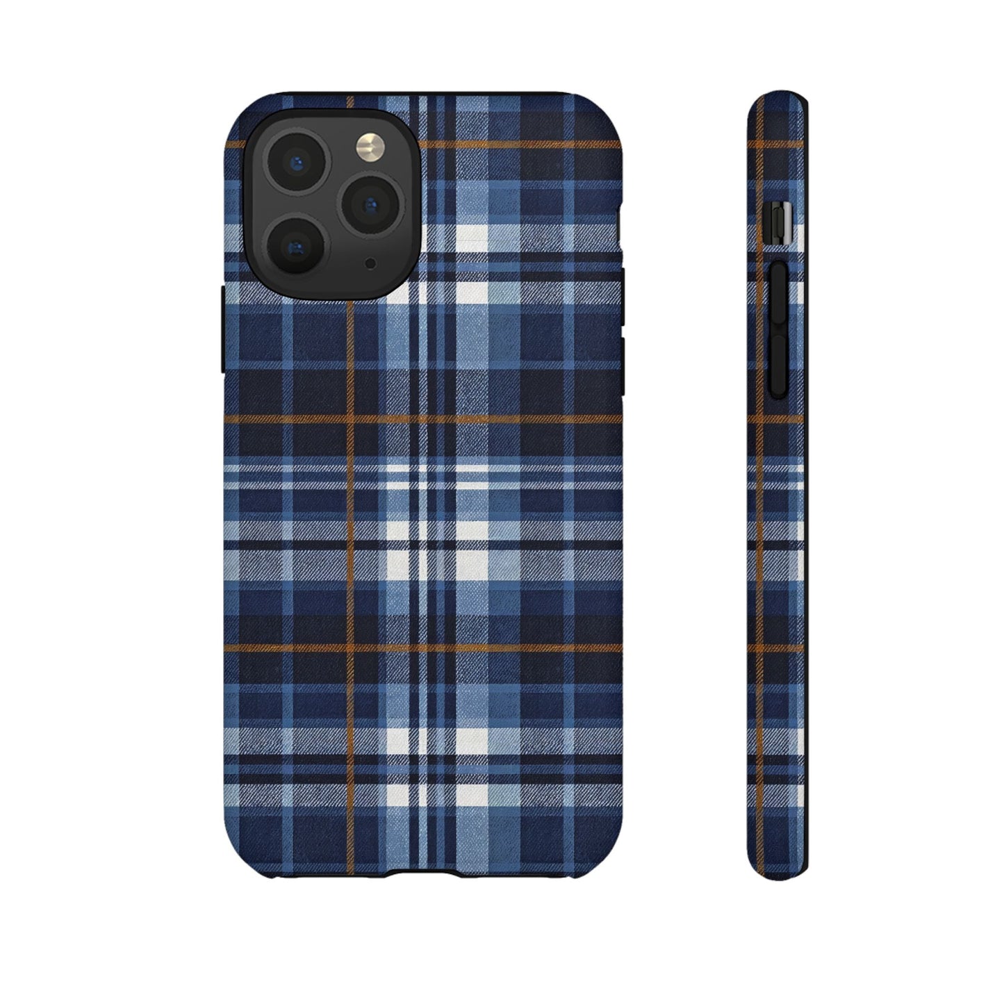 iphone case Indigo Denim Plaid iPhone 11 Pro