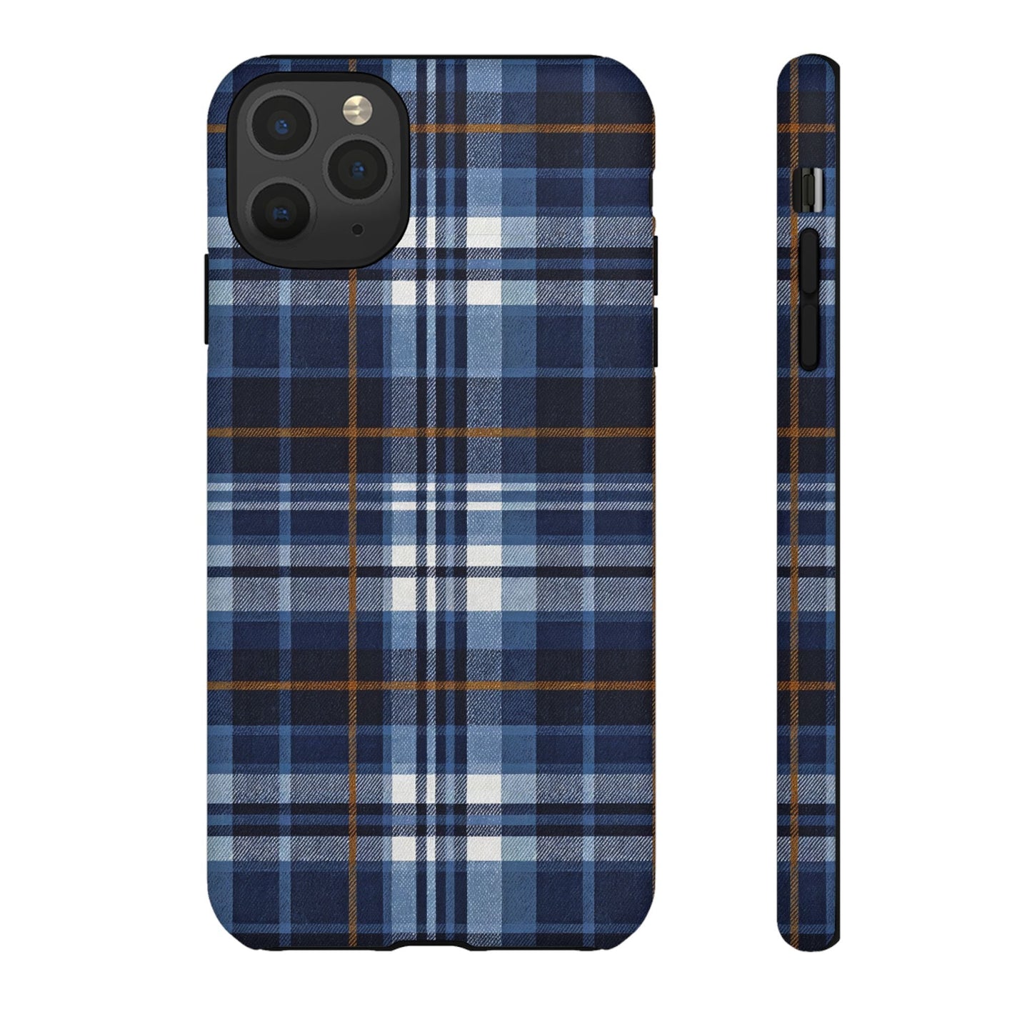iphone case Indigo Denim Plaid iPhone 11 Pro Max