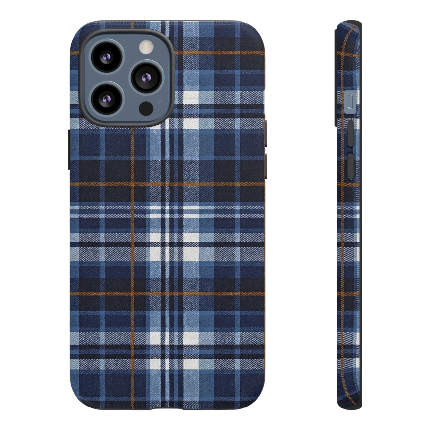 iphone case Indigo Denim Plaid iPhone 13 Pro Max