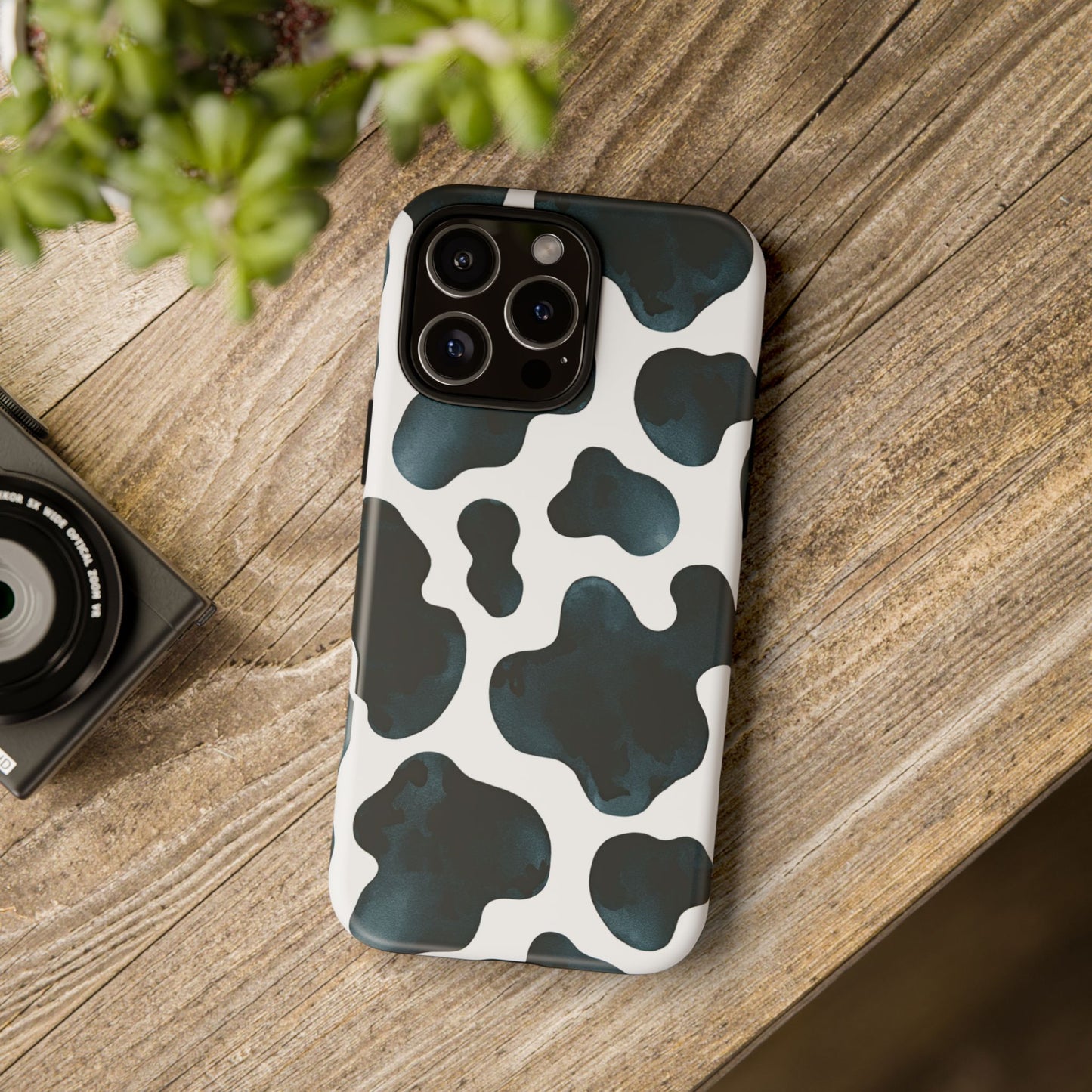 iphone case Inky Cow Print
